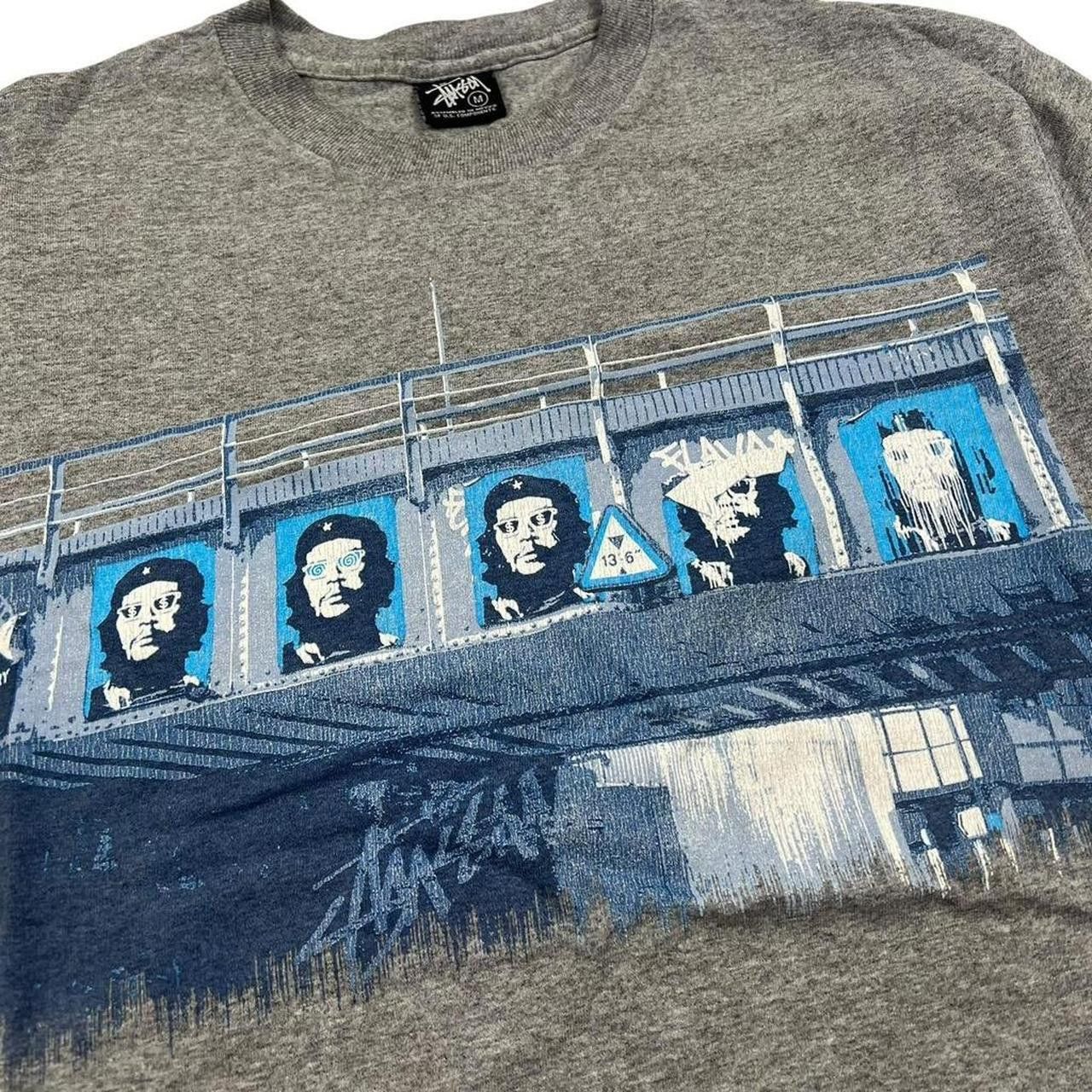 Stussy Vintage 2000s Stussy Che Guevara T-Shirt - Medium Size US M / EU 48-50 / 2 - 3 Thumbnail