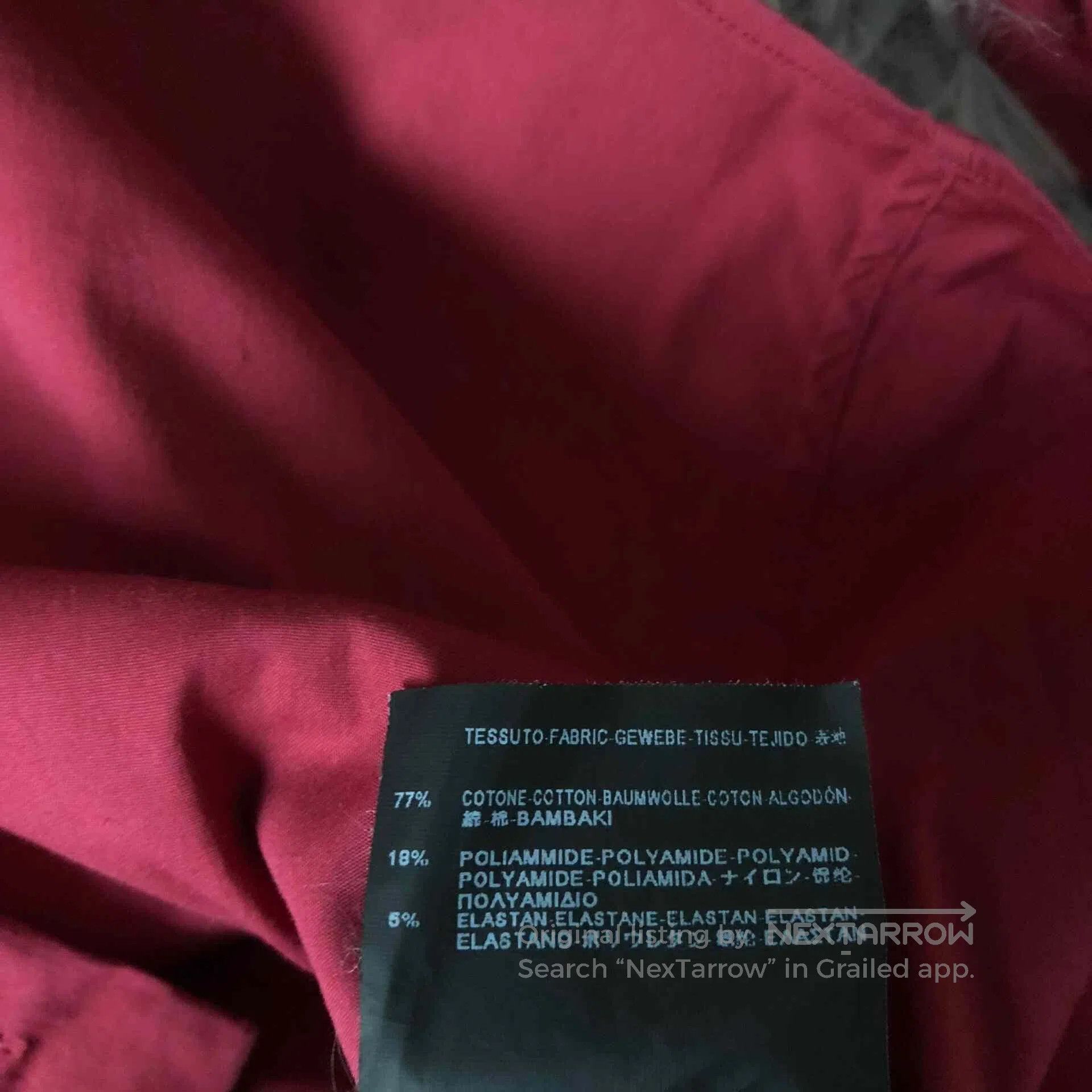 Balenciaga Balenciaga Burgundy Shirt. Size US S / EU 44-46 / 1 - 7 Thumbnail