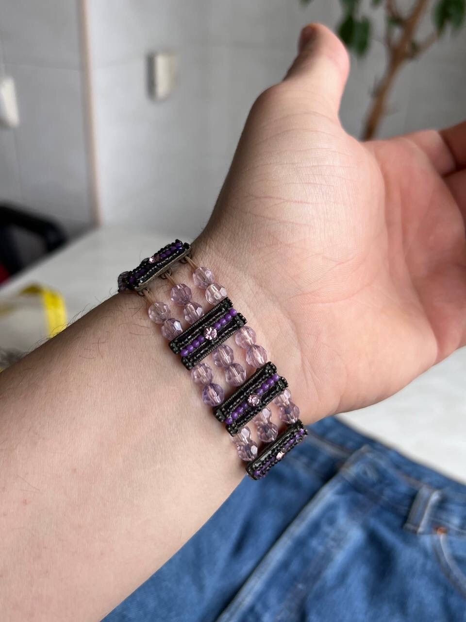 Japanese Brand × Vintage Vintage Japanese style futuristic Watch Crystal Violet Size ONE SIZE - 7 Thumbnail