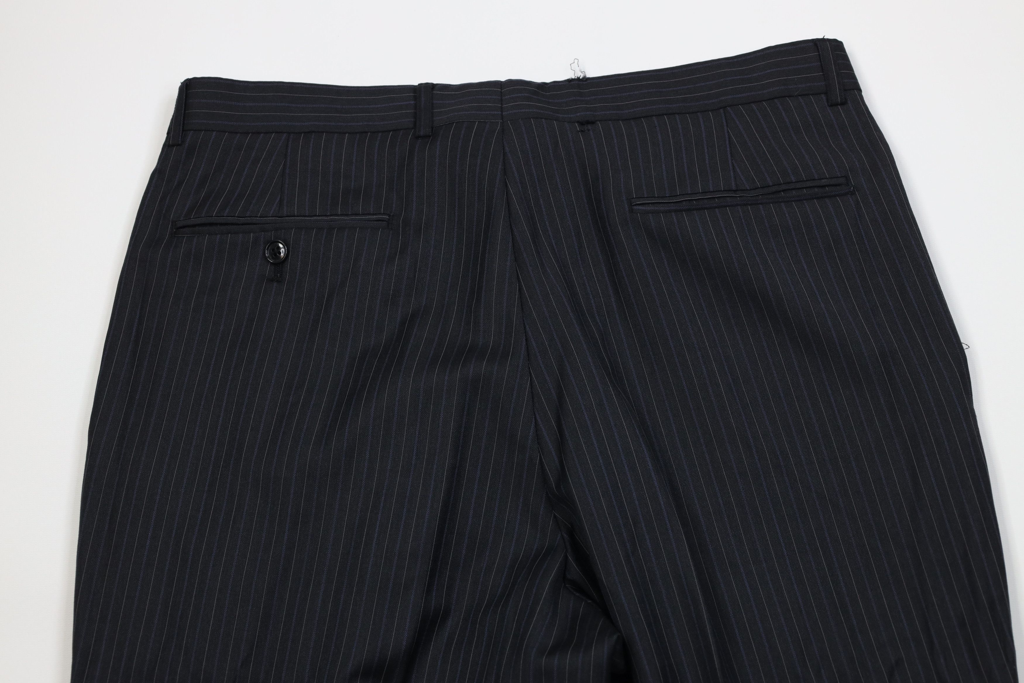 Vintage Vintage 90s Streetwear Wool Knit Wide Leg Chino Pants Size US 34 / EU 50 - 11 Thumbnail