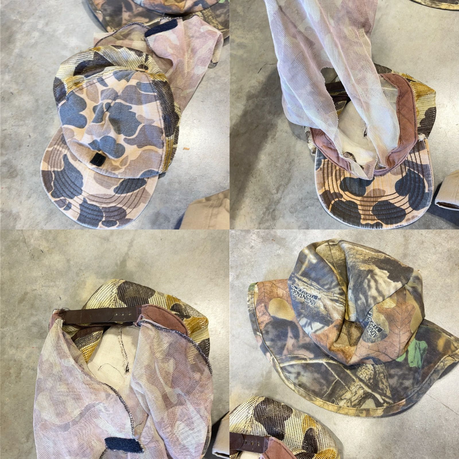 Vintage VINTAGE Camo Hat Lot Snapback Strap Back Cap Fishing Advertising Deer 80s 90s Mens Size ONE SIZE - 8 Thumbnail