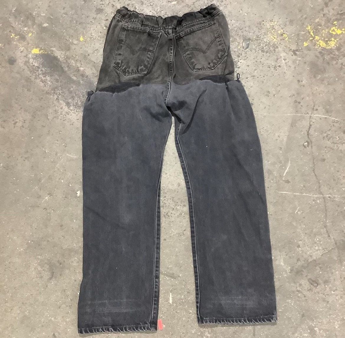 Kanye West YEEZY SEASON 9 Hybrid Cargo Denim Pants Runway Sample Size US 32 / EU 48 - 13 Thumbnail