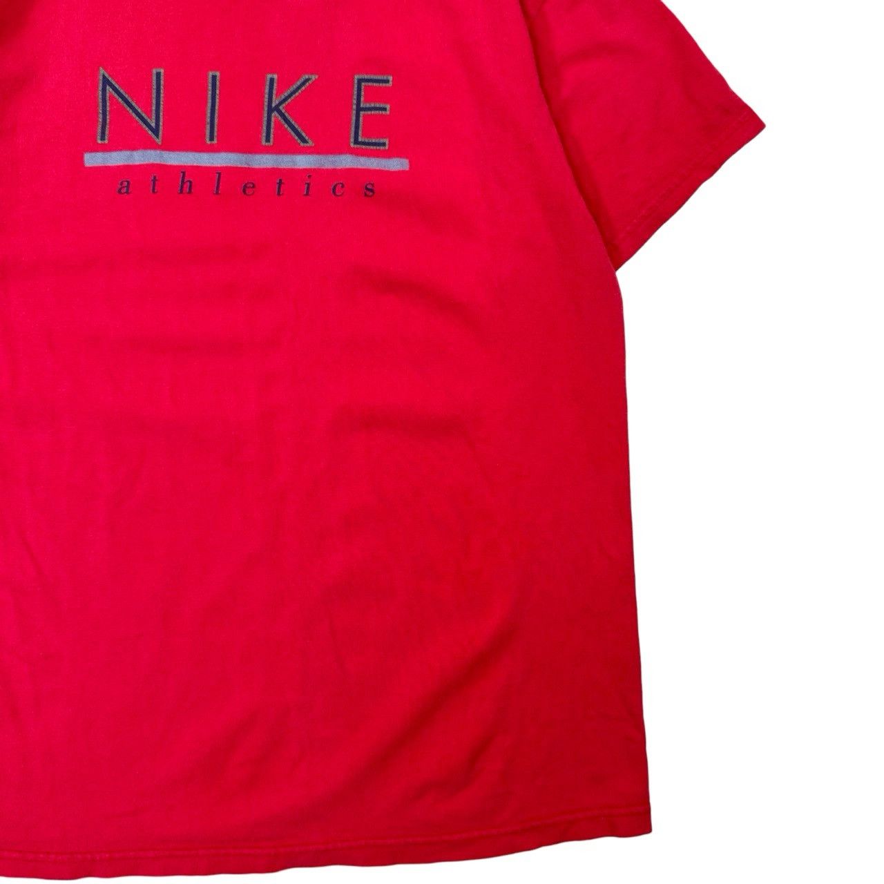 Vintage Vintage 90s Nike Athletics Spellout Graphic T Shirt Size US S / EU 44-46 / 1 - 3 Thumbnail
