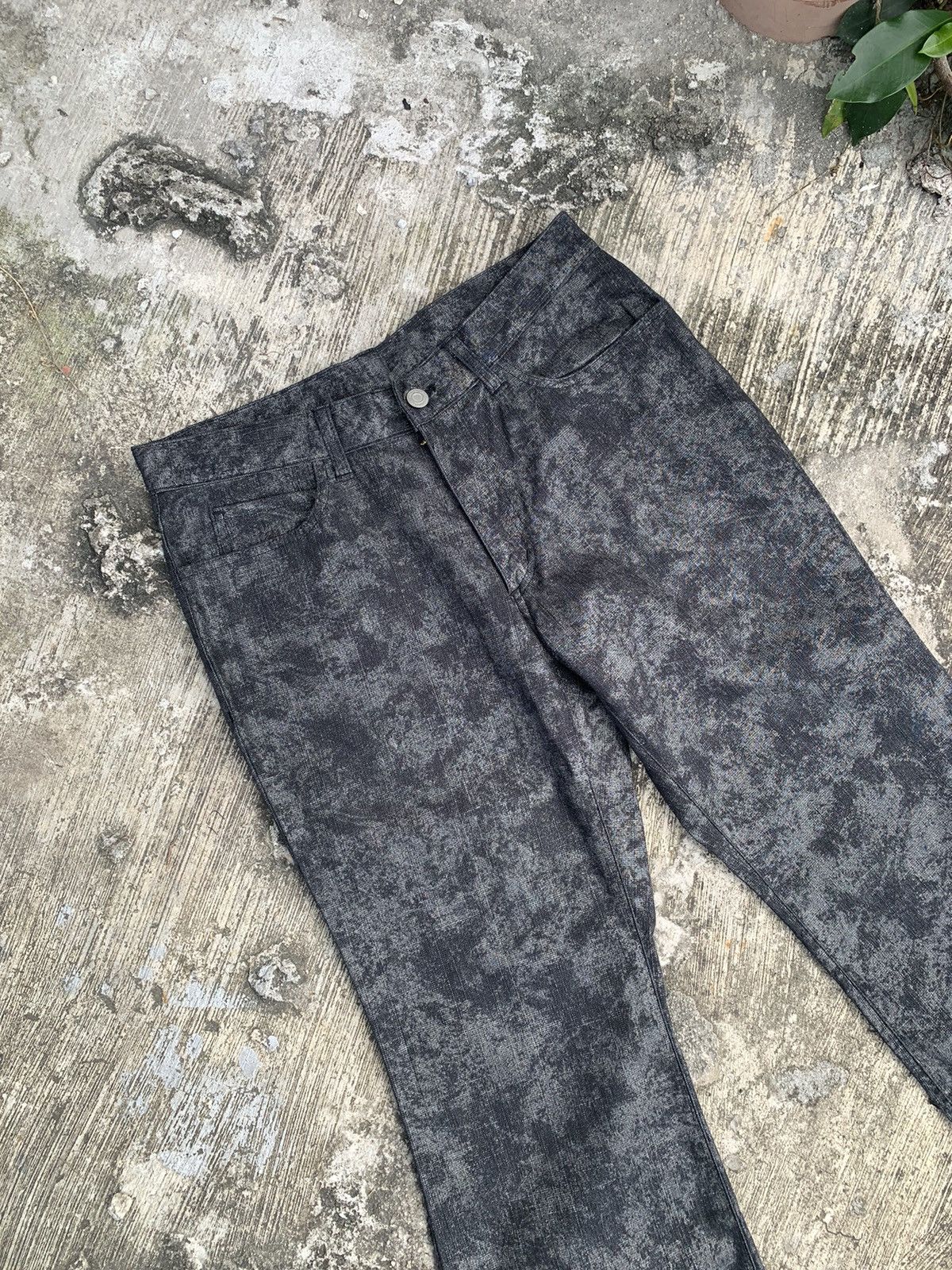 If Six Was Nine × Le Grande Bleu (L.G.B.) × Tornado Mart A.S.M atelier sab men stretchable flare bootcut pants Size 31" - 10 Thumbnail