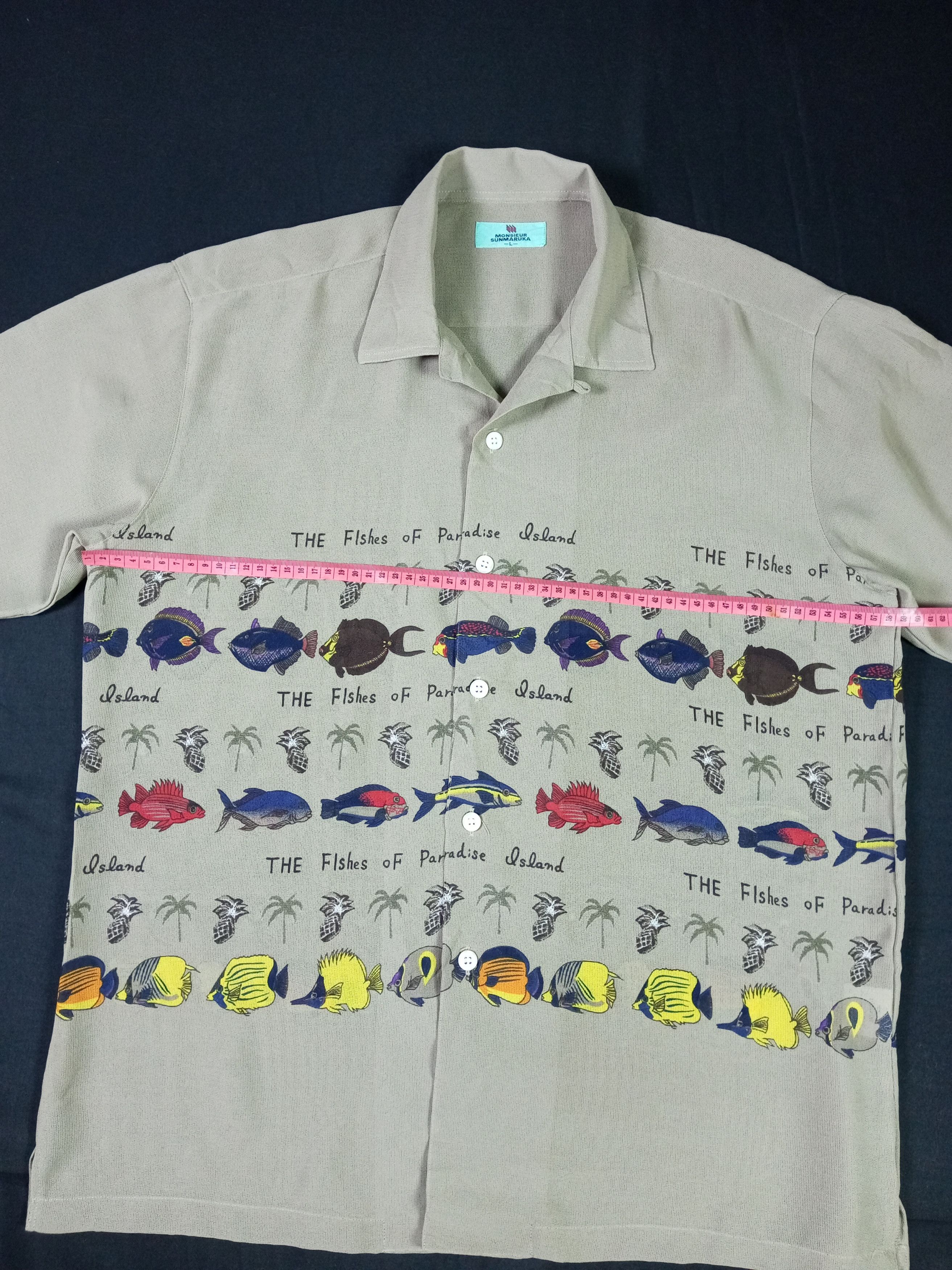 Japanese Brand 🔥Japanese brand Monsieur Sunmaruka Hawaii style shirt Size US L / EU 52-54 / 3 - 11 Thumbnail
