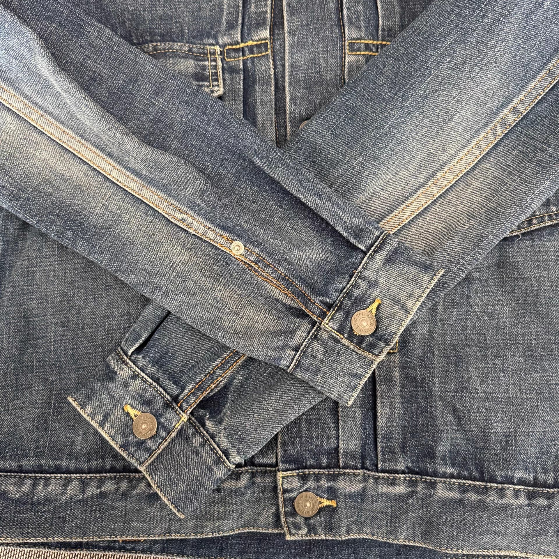 Visvim Visvim101 16aw Jkt Damaged Denim Jacket Size US L / EU 52-54 / 3 - 4 Thumbnail