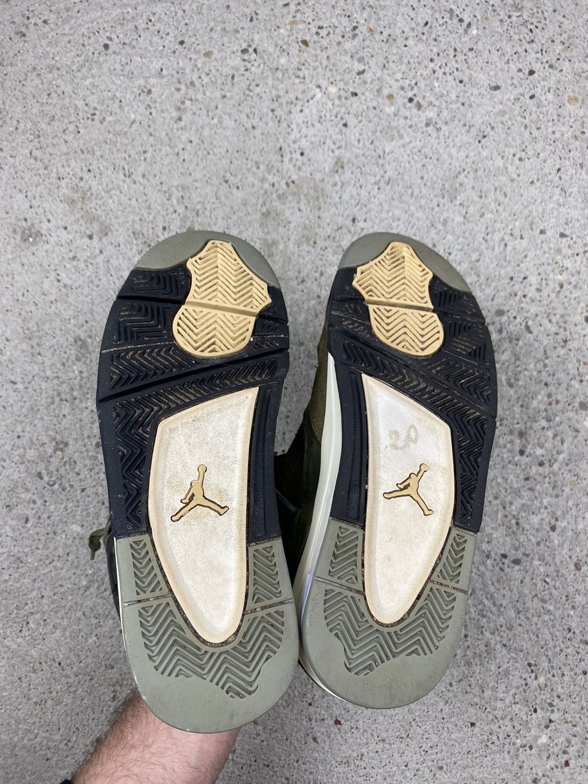 Jordan Brand Jordan sneakers SE olive green military retro vintage Size US 7 / EU 40 - 8 Thumbnail
