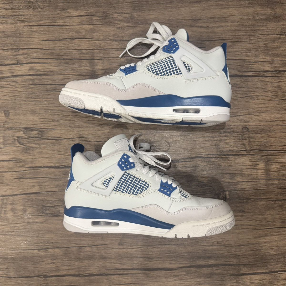Nike Jordan 4 Retro Military Blue Size US 9.5 / EU 42-43 - 3 Thumbnail