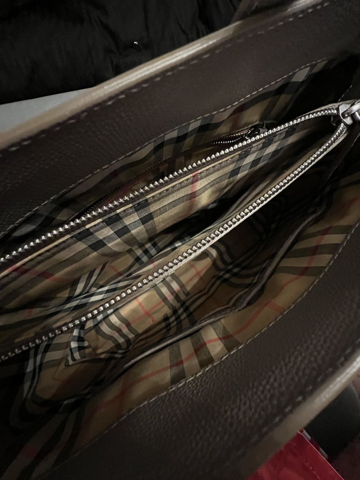 Burberry burberry banner leather bag Size ONE SIZE - 11 Thumbnail