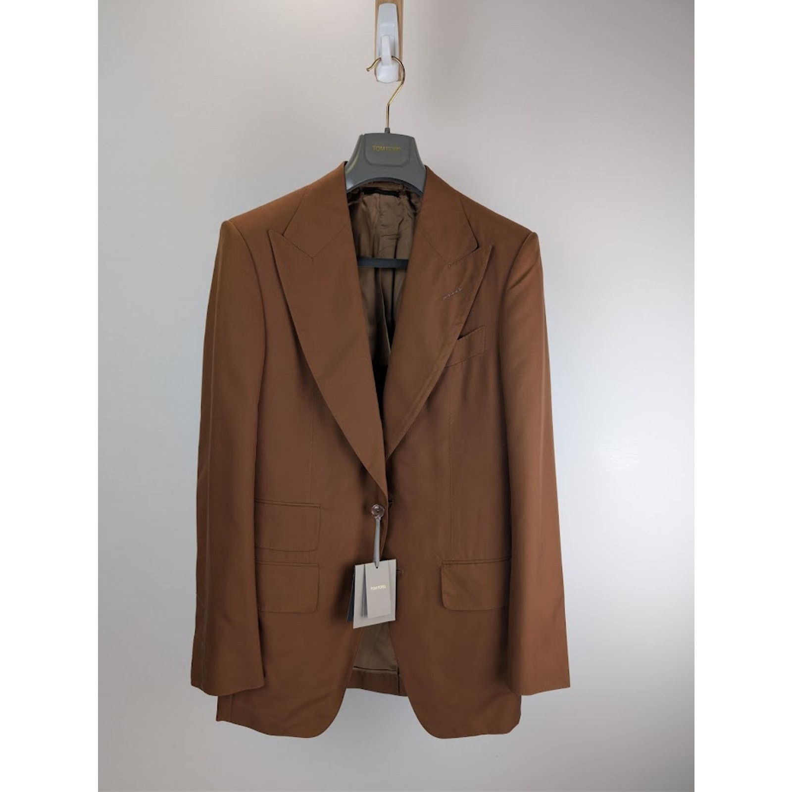 Tom Ford o1rshd1 Blazer Jacket in Brown Size US M / EU 48-50 / 2 - 1 Thumbnail
