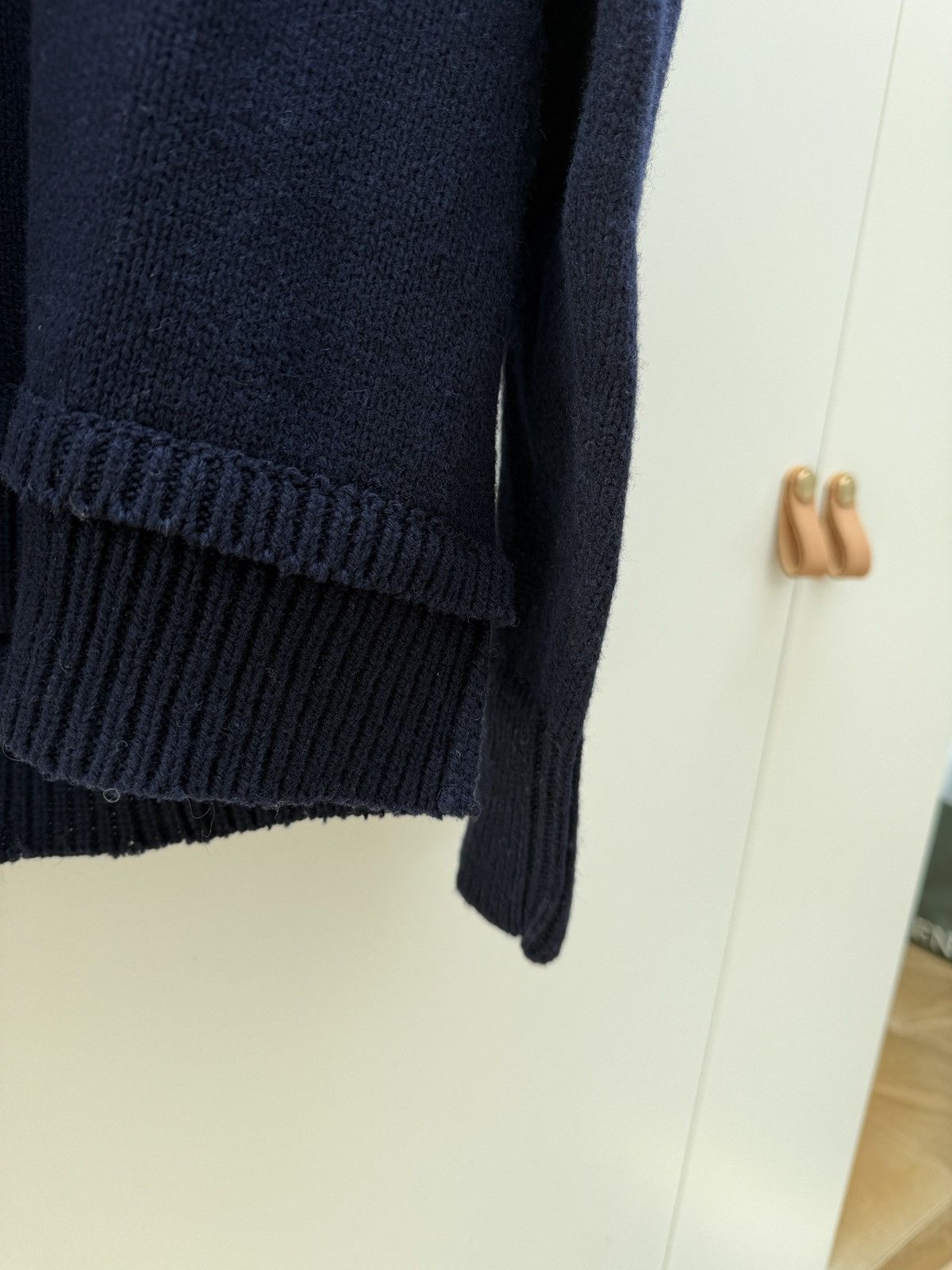 Elbow Patch Wool Sweater