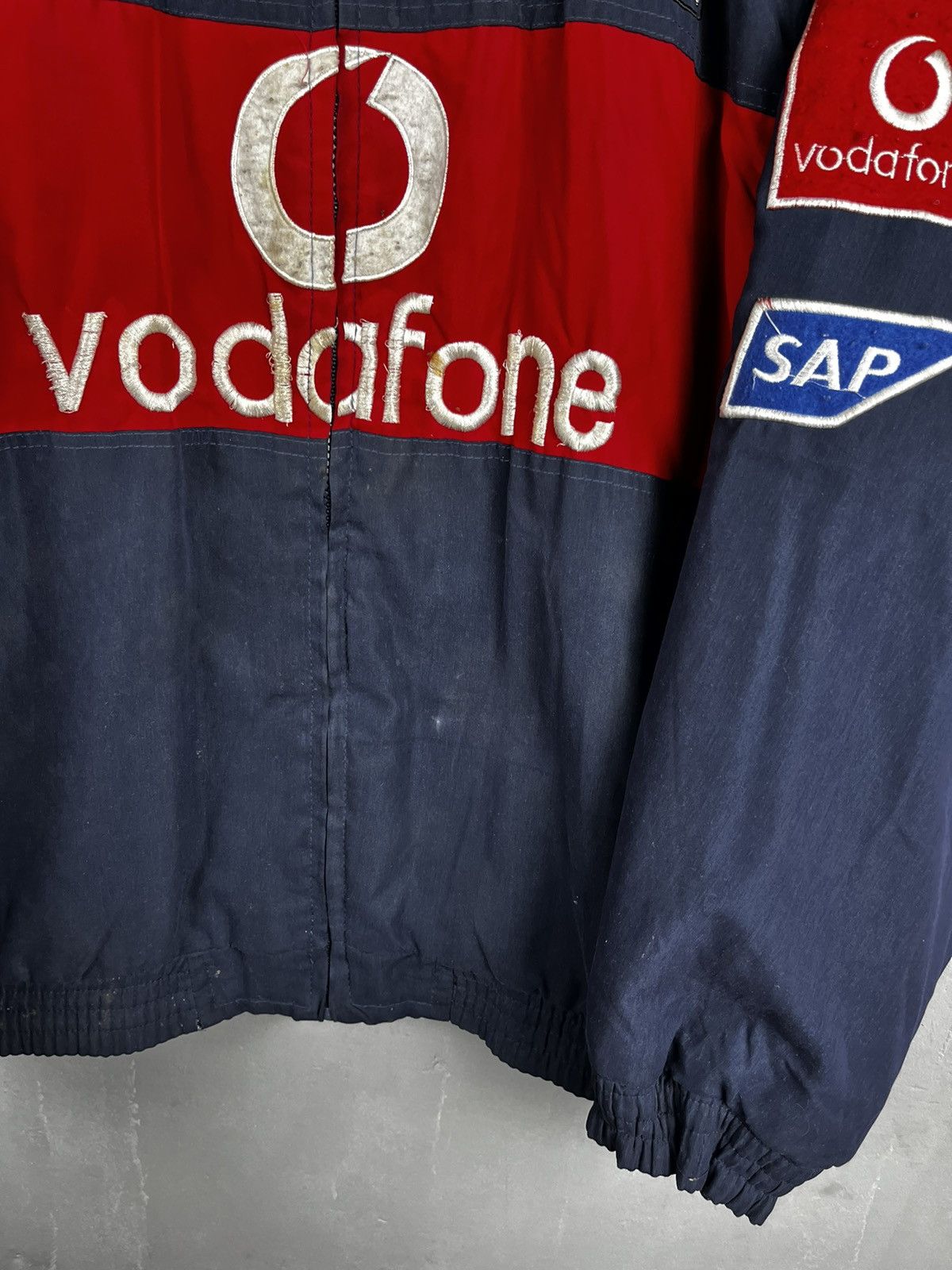 Mercedes-Benz × Vintage Vintage Mercedes McLaren Racing Jacket Bomber Hype Y2K Size US M / EU 48-50 / 2 - 2 Thumbnail