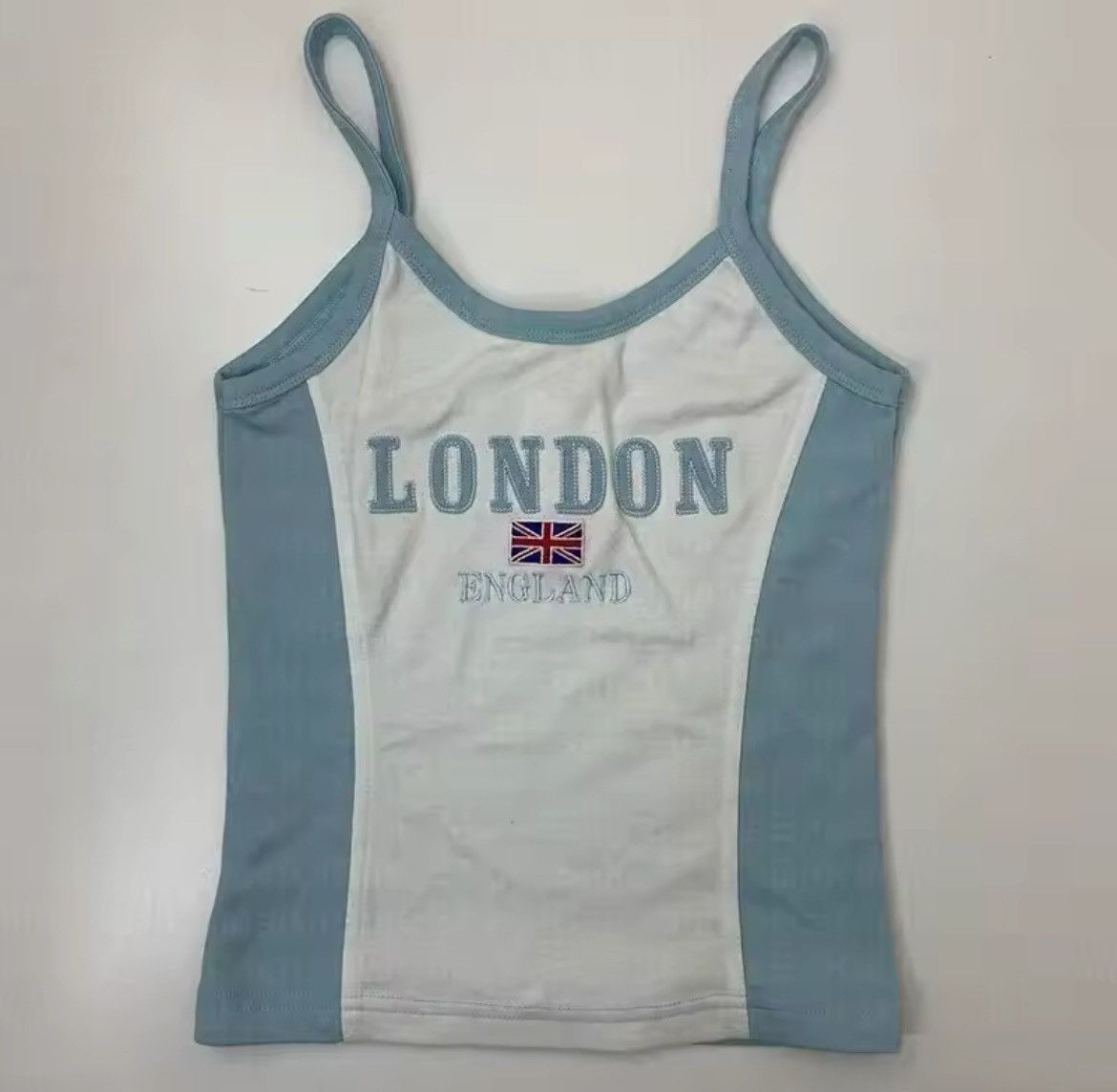 Vintage Blue and white London tank top Size M / US 6-8 / IT 42-44 - 2 Thumbnail