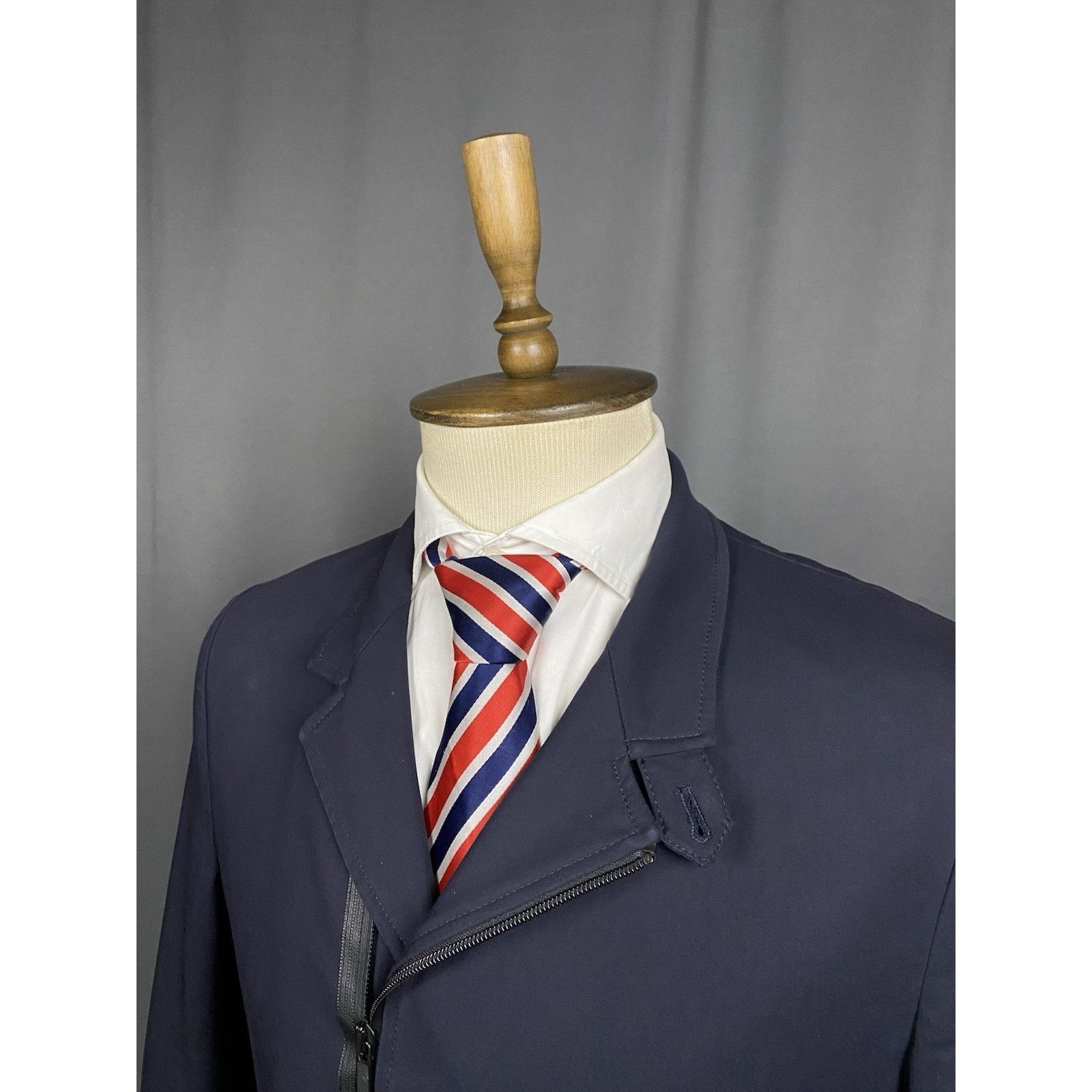Emporio Armani Emporio Armani Johnny Men's Blue Zip Sportcoat Jacket Size 5 Size US M / EU 48-50 / 2 - 5 Thumbnail
