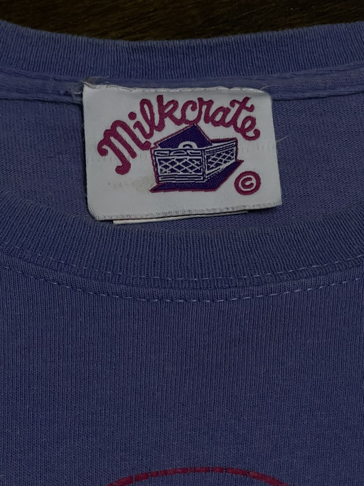 Designer × Japanese Brand × Vintage Vintage 90s Japan Designer Milkcrate Adult Over 21 Photo Tee Size US M / EU 48-50 / 2 - 9 Thumbnail