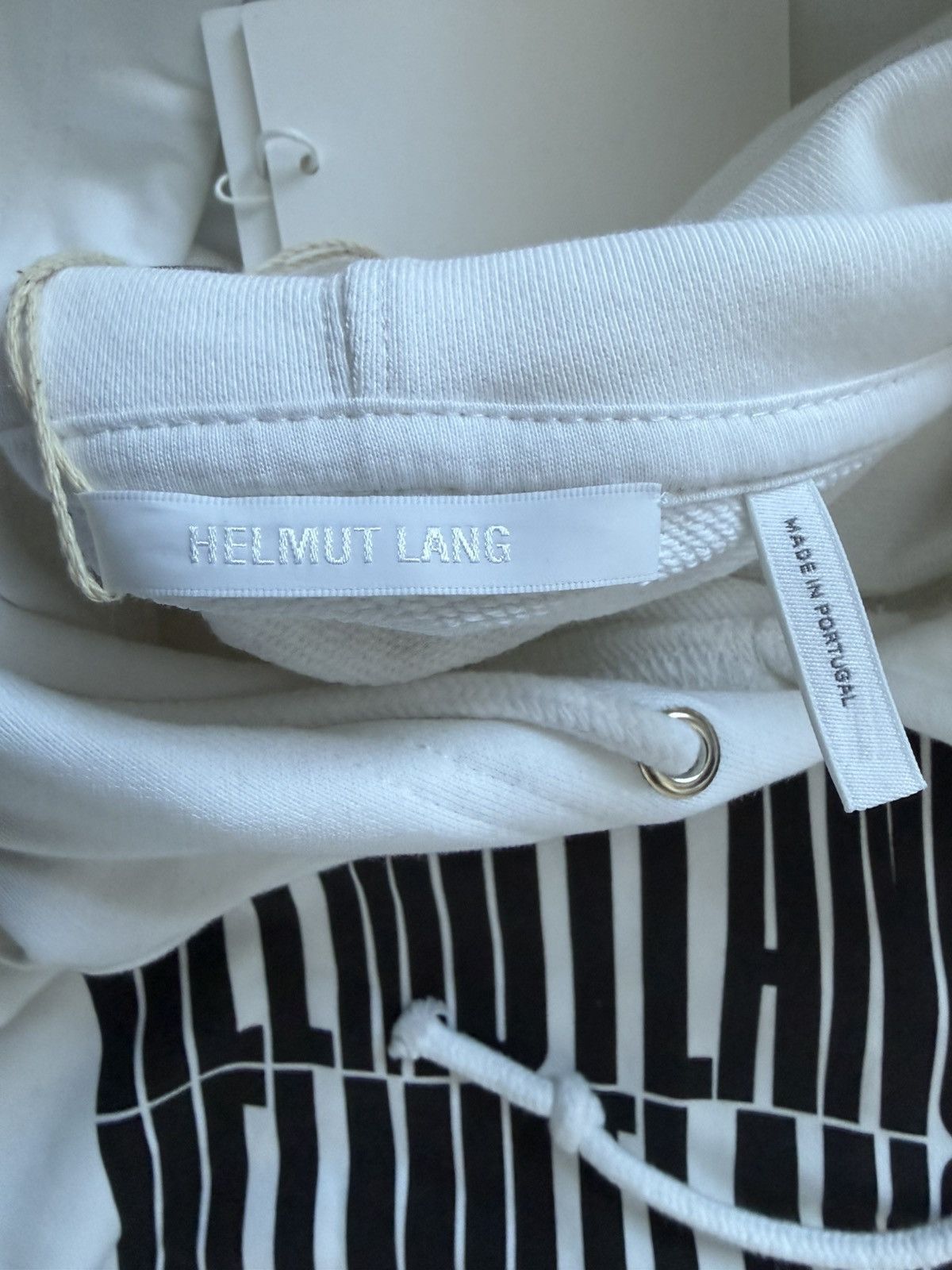 Helmut Lang NEW Helmut Lang Bold Hoodie Size L Size US L / EU 52-54 / 3 - 4 Thumbnail