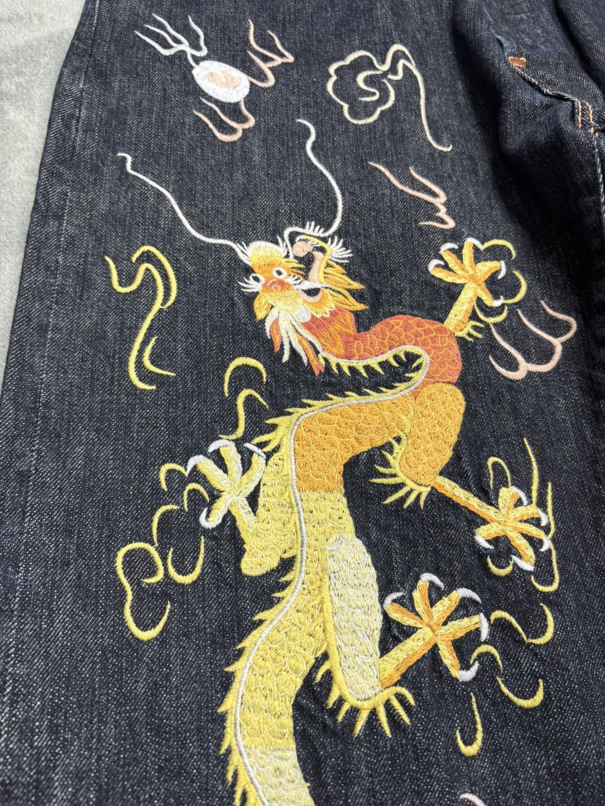 Evisu Vintage Evisu Yamane Tiger Dragon Motive. S018 Size US 30 / EU 46 - 4 Thumbnail
