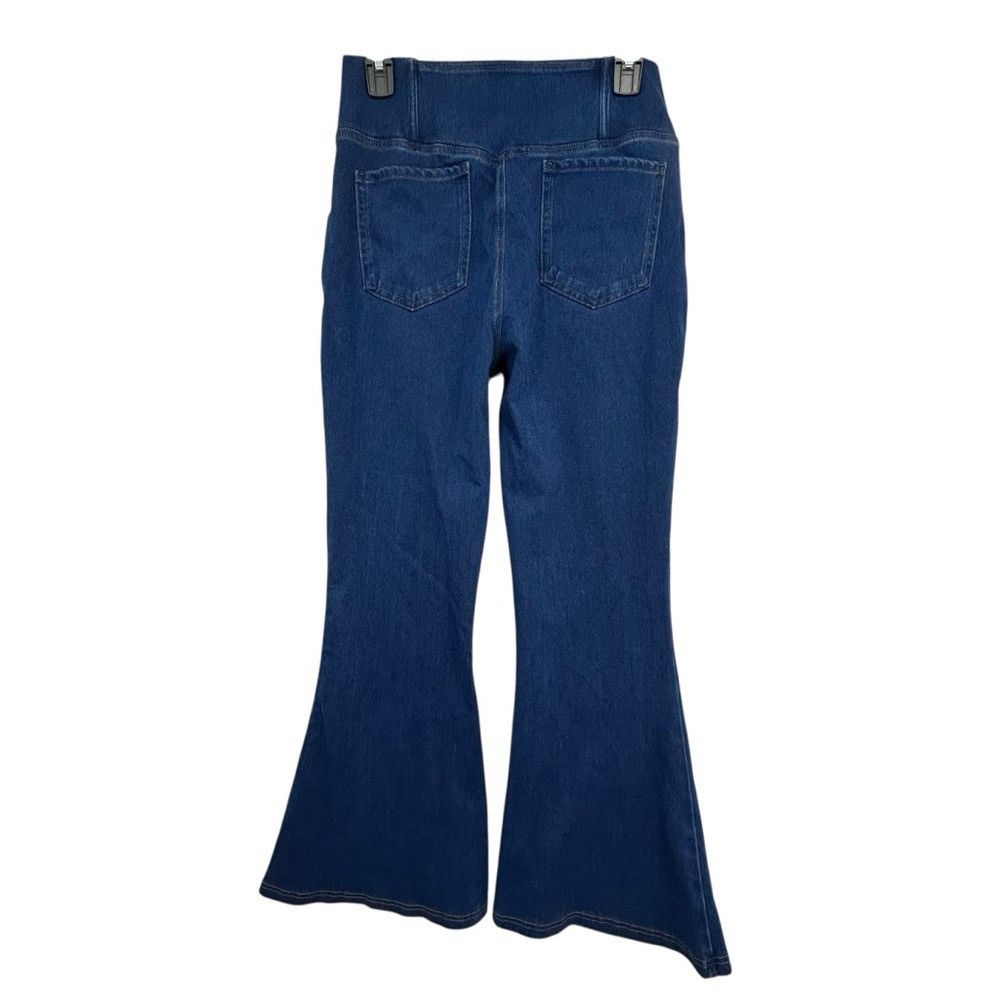 Other Halara Flex High Waisted Crossover Stretch Knit Flare Jeans Size 31" - 5 Thumbnail