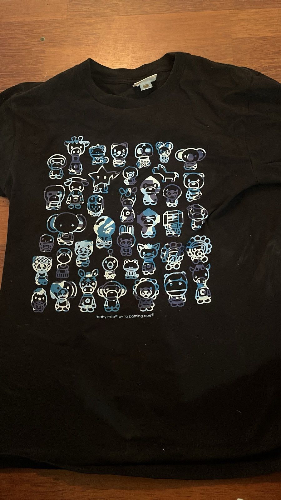 Bape Bape black and blue shirt Size US S / EU 44-46 / 1 - 2 Thumbnail