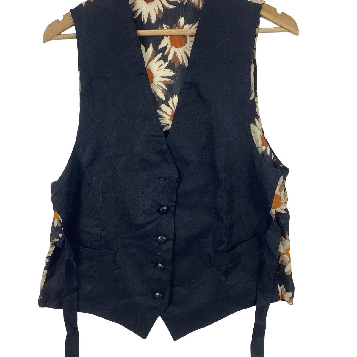 Sonia Rykiel Vintage SONIA RYKIEL Paris Floral Panel Button Front Size M / US 6-8 / IT 42-44 - 6 Thumbnail