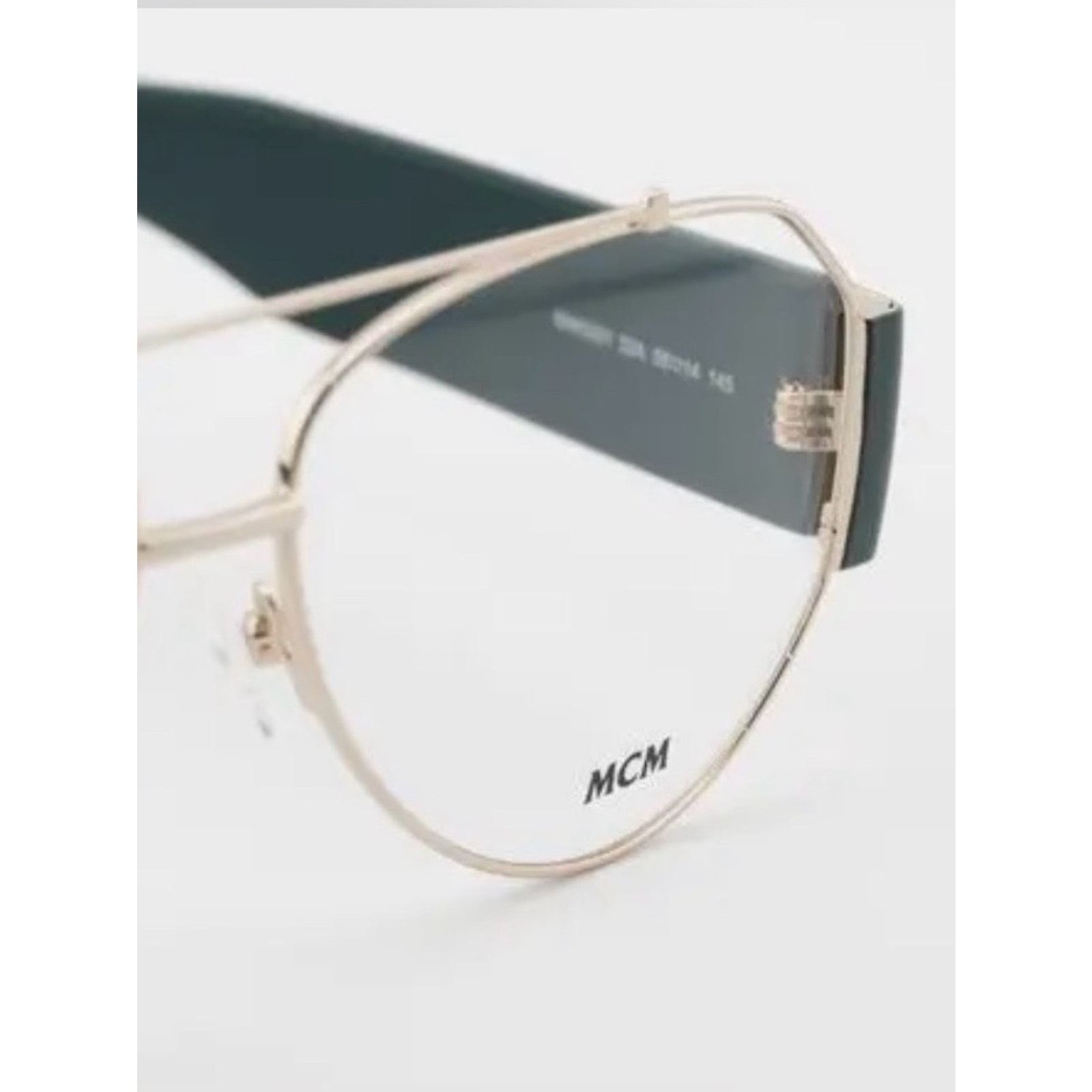 MCM New MCM MW5001 32A Gold Metal Frame with Dark Green Temples Size ONE SIZE - 12 Thumbnail