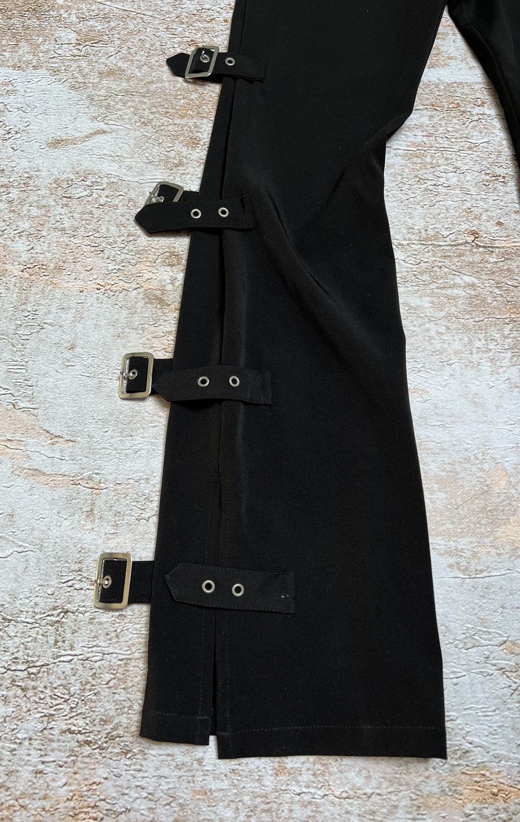 Japanese Brand × Vintage Vintage Japanese gothic flare pants Size 28" / US 6 / IT 42 - 3 Thumbnail