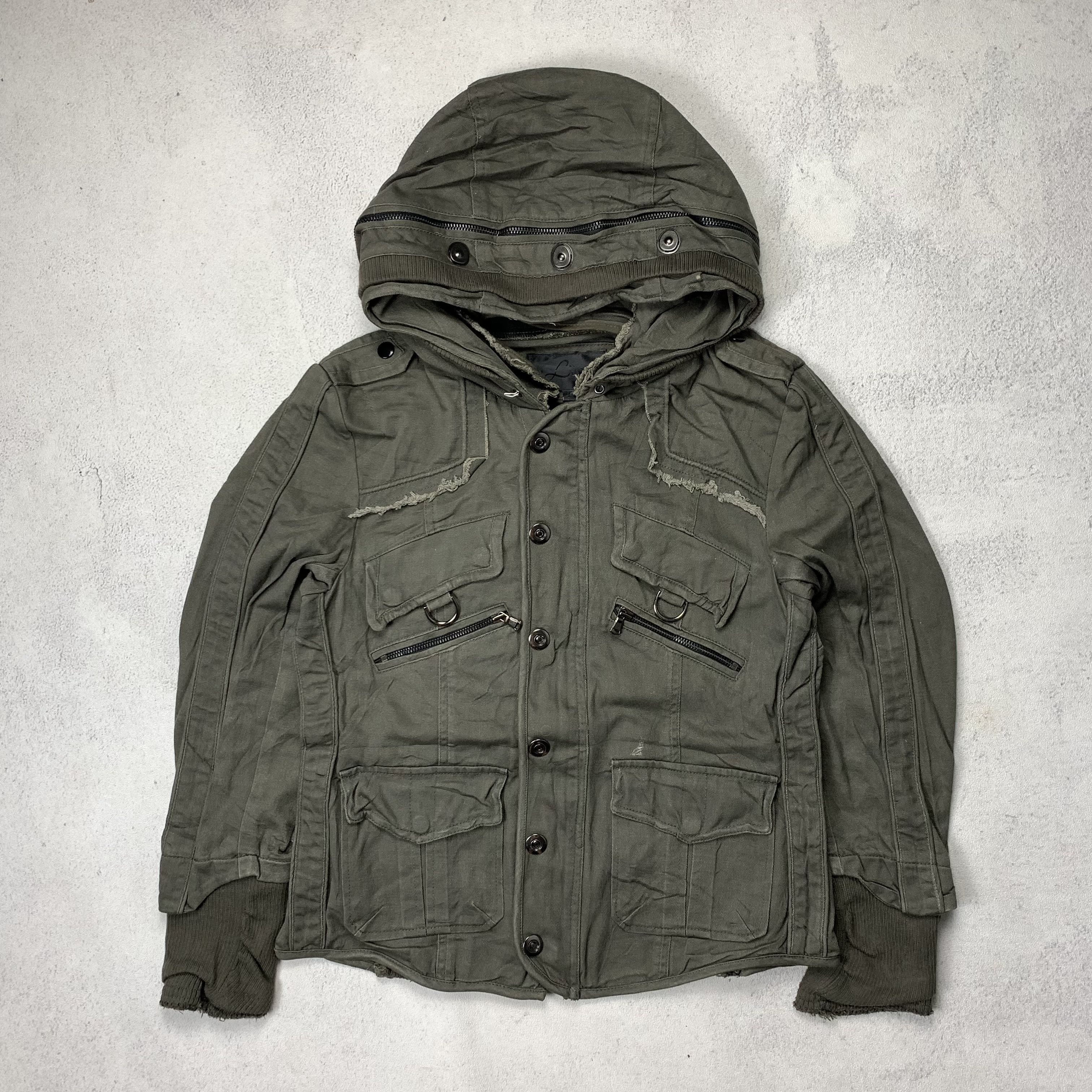 Image of If Six Was Nine x Jack Rose Luv Maison Jacket in Olive Green, Men's (Size Small)