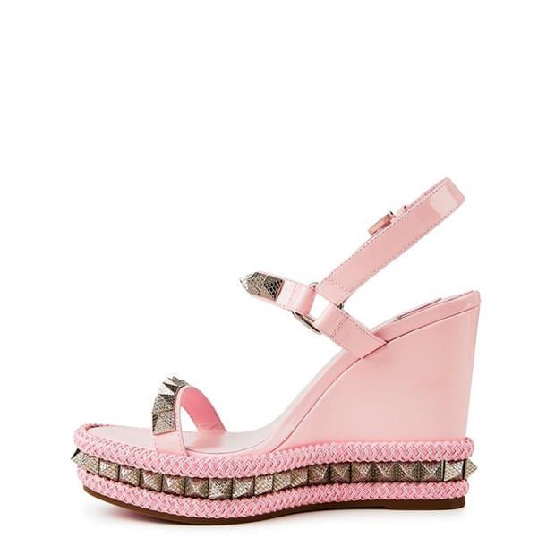 Christian Louboutin Pyraclou 110mm Espadrilles Size US 9 / IT 39 - 3 Thumbnail