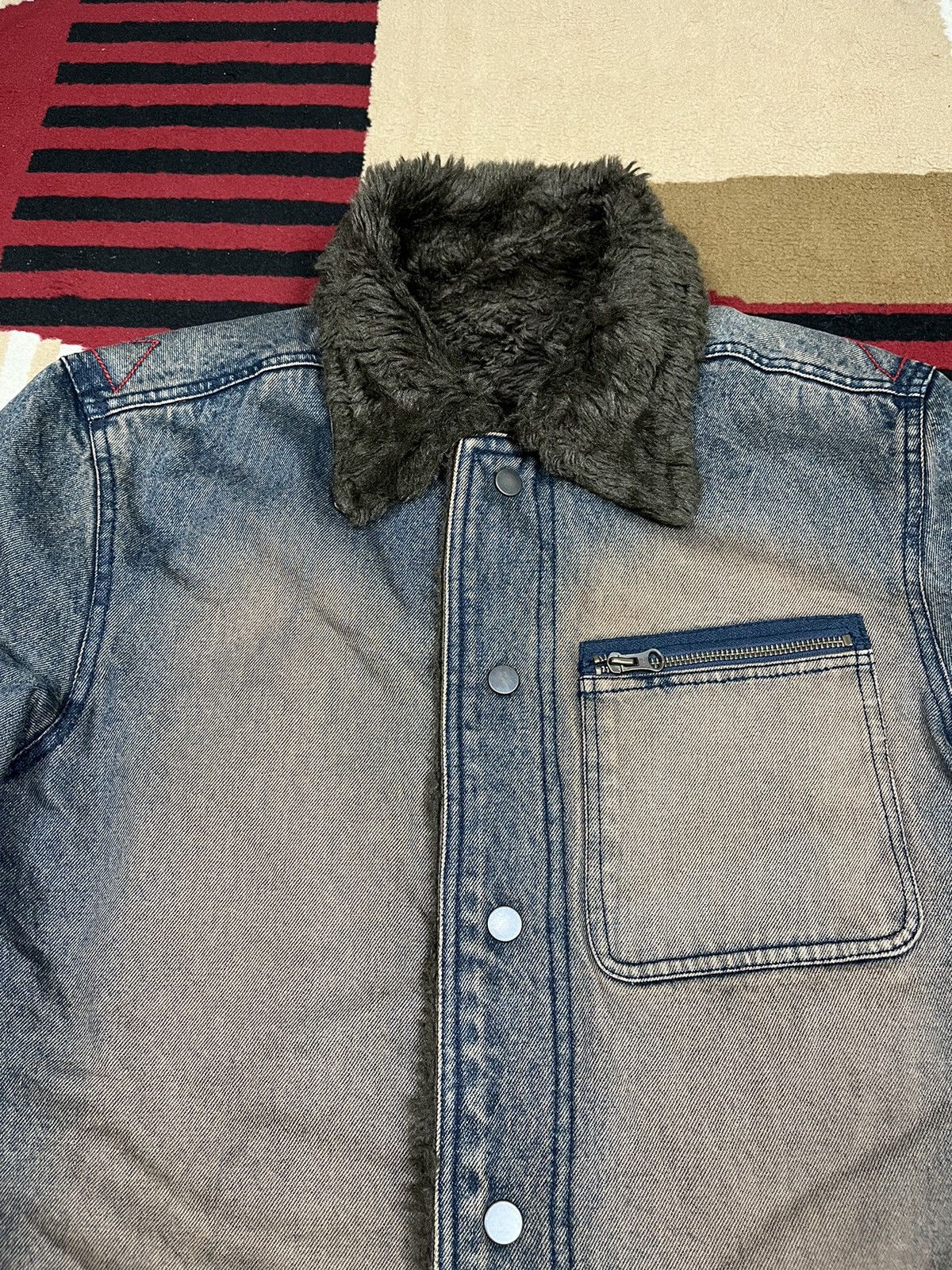 PPFM PPFM Fur Button Denim Jacket Size US L / EU 52-54 / 3 - 3 Thumbnail