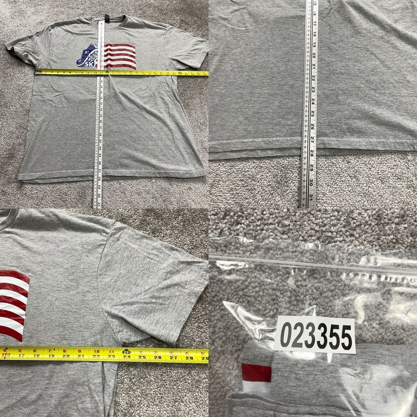 Gildan Gildan Softstyle T-Shirt Unisex 2XL Gray Crew Neck USA Glory Sports Classic 90s? (Wait) Size US XXL / EU 58 / 5 - 8 Thumbnail