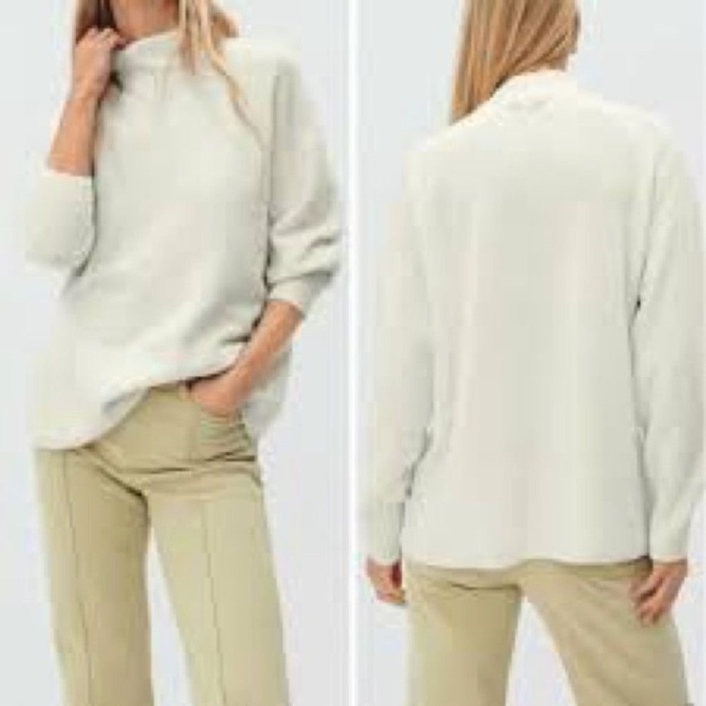Everlane Everlane The Cozy Stretch Sweater Wool Yak Cream Sweater M Size M / US 6-8 / IT 42-44 - 2 Thumbnail