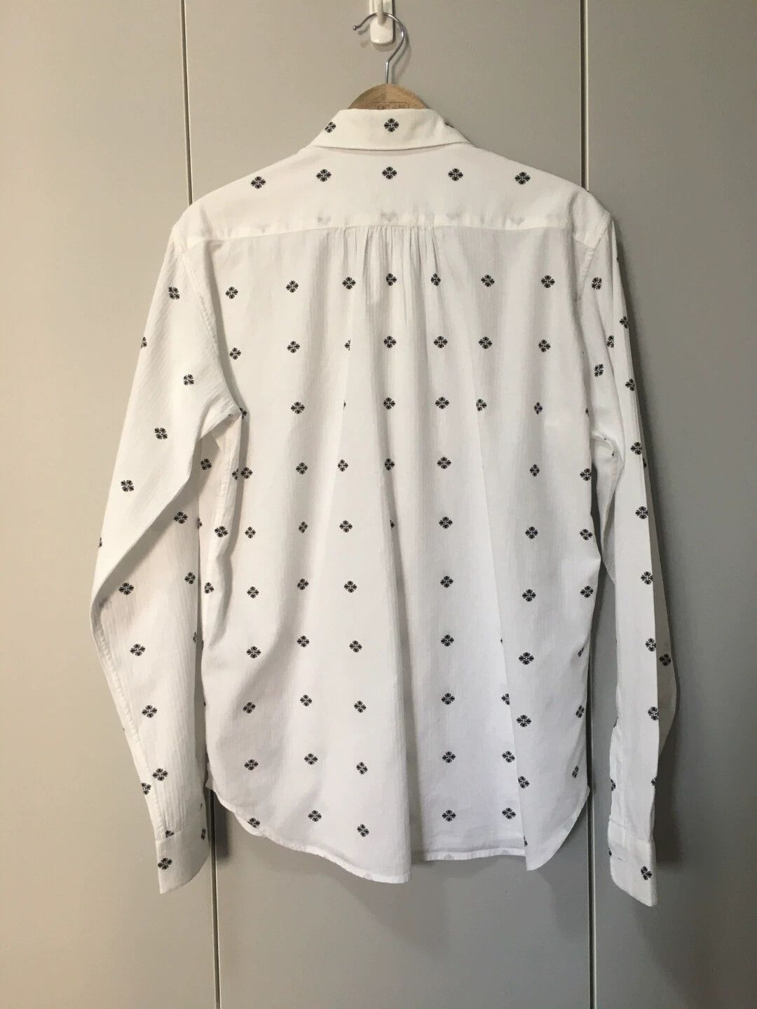 Ann Demeulemeester Ann Demeulemeester Printed Shirt XS Small Round Neck Size XS / US 0-2 / IT 36-38 - 4 Thumbnail