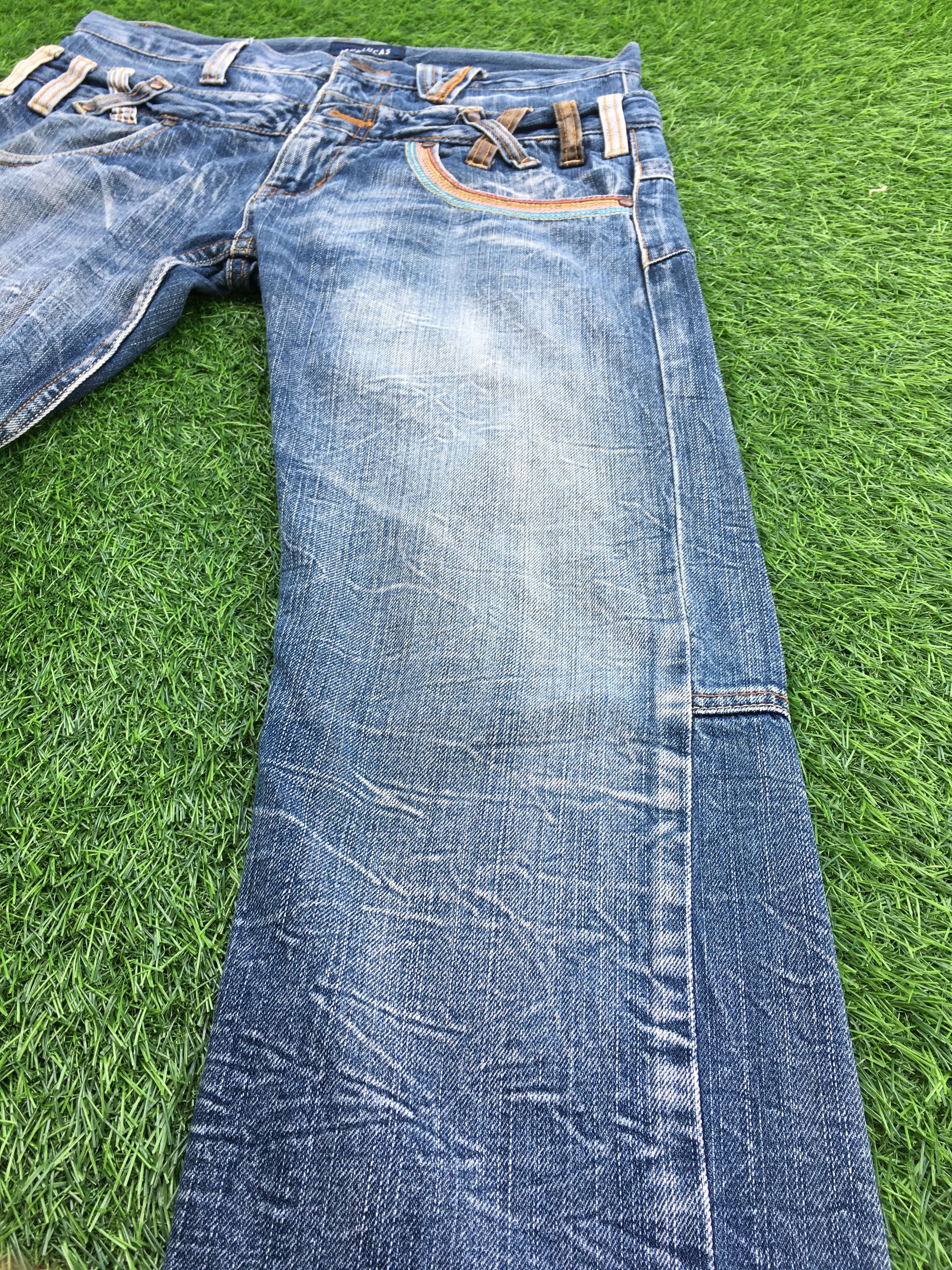 Japanese Brand Japanese Double Waist Denim Pants D-1096 Size US 28 / EU 44 - 7 Thumbnail