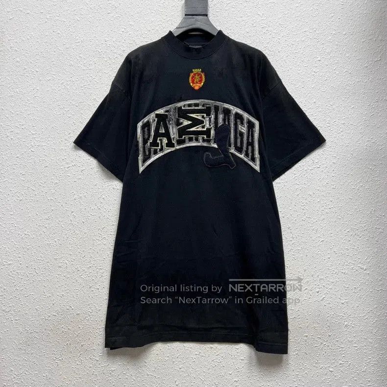 Balenciaga Balenciaga Manchester United Black T. Size US S / EU 44-46 / 1 - 1 Thumbnail