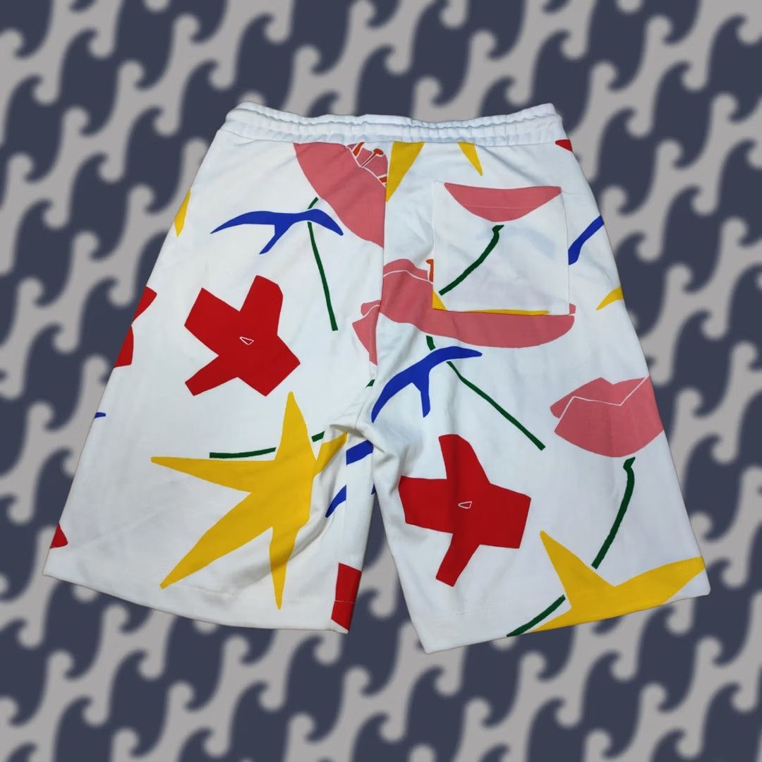 Zara ZARA x Sebastian Curi Mens Jogger Shorts Size L Pop Art pants Multicolor Size US 33 - 1 Thumbnail