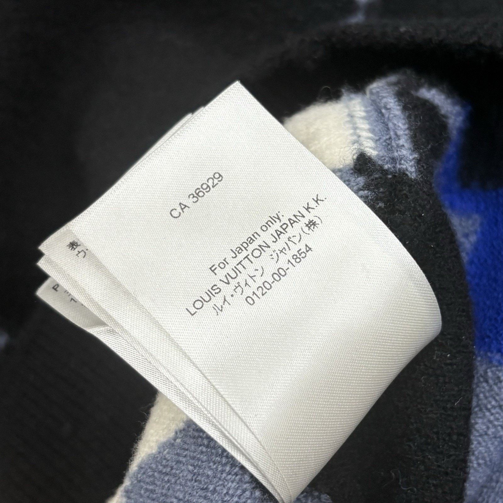 Louis Vuitton Louis Vuitton Fair Isle Macro Knit Sweater ' Black Blue ' Size US L / EU 52-54 / 3 - 16 Thumbnail
