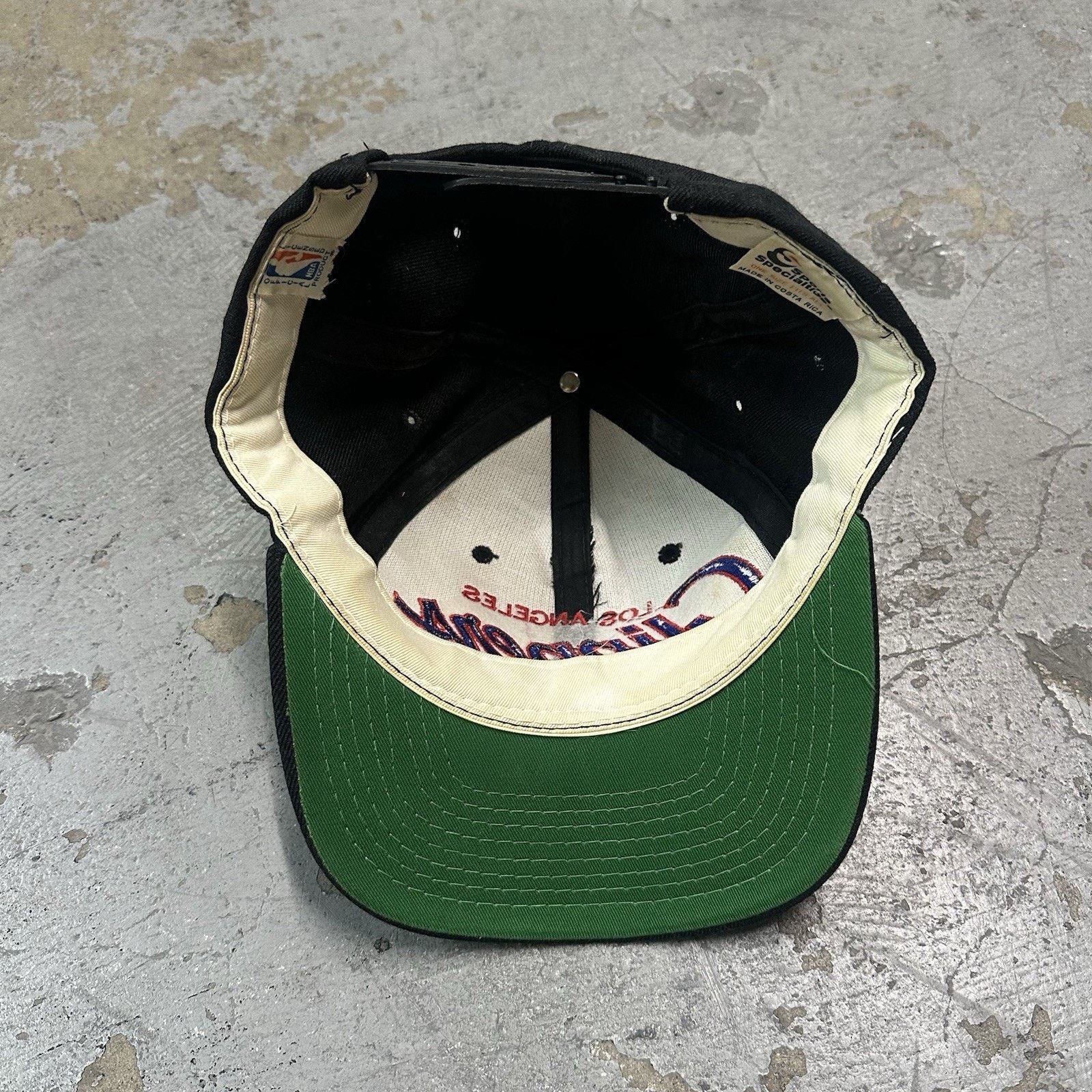NBA × Sports Specialties × Vintage Vintage Sports Specialties Clippers Black Script Wool Hat Size ONE SIZE - 3 Thumbnail