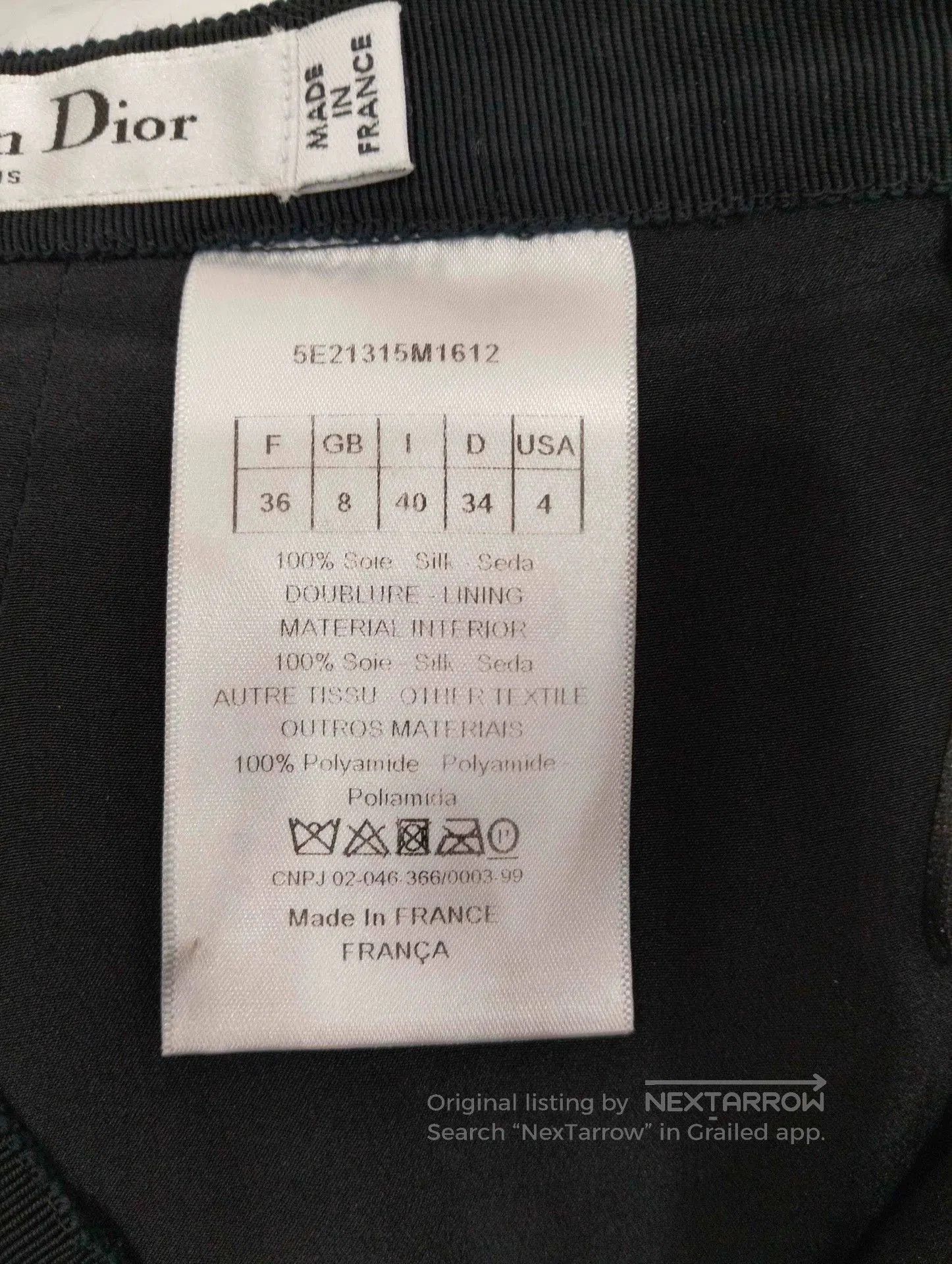 Dior black tulle mini skirt by Dior. Size US 36 / EU 52 - 4 Thumbnail