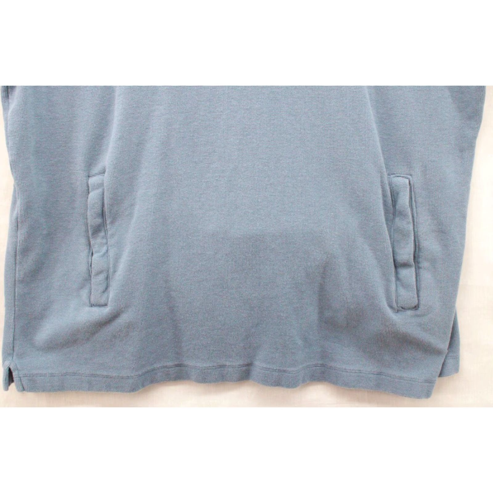 Carhartt VINTAGE Carhartt Waffle Knit Pullover Shirt Mens XL Blue Grey Thermal Long Sleeve Pocket Size US XL / EU 56 / 4 - 4 Thumbnail