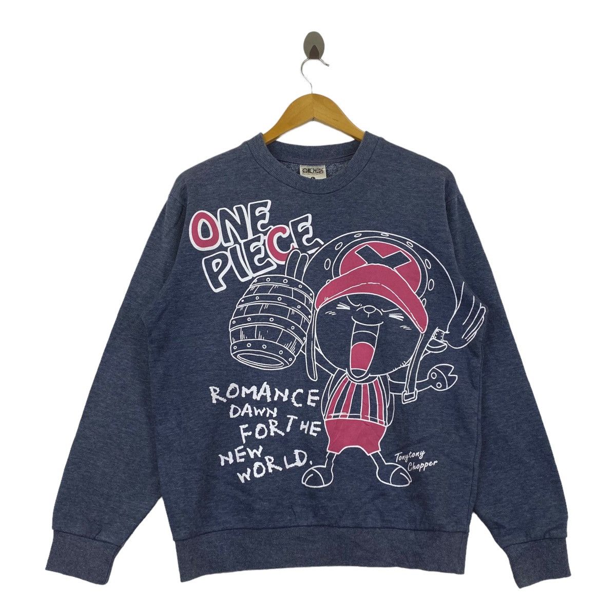 Japanese Brand × One Piece CHOPPER ONE PIECE Character Print Anime Cartoon Japan Grey Size US L / EU 52-54 / 3 - 1 Thumbnail