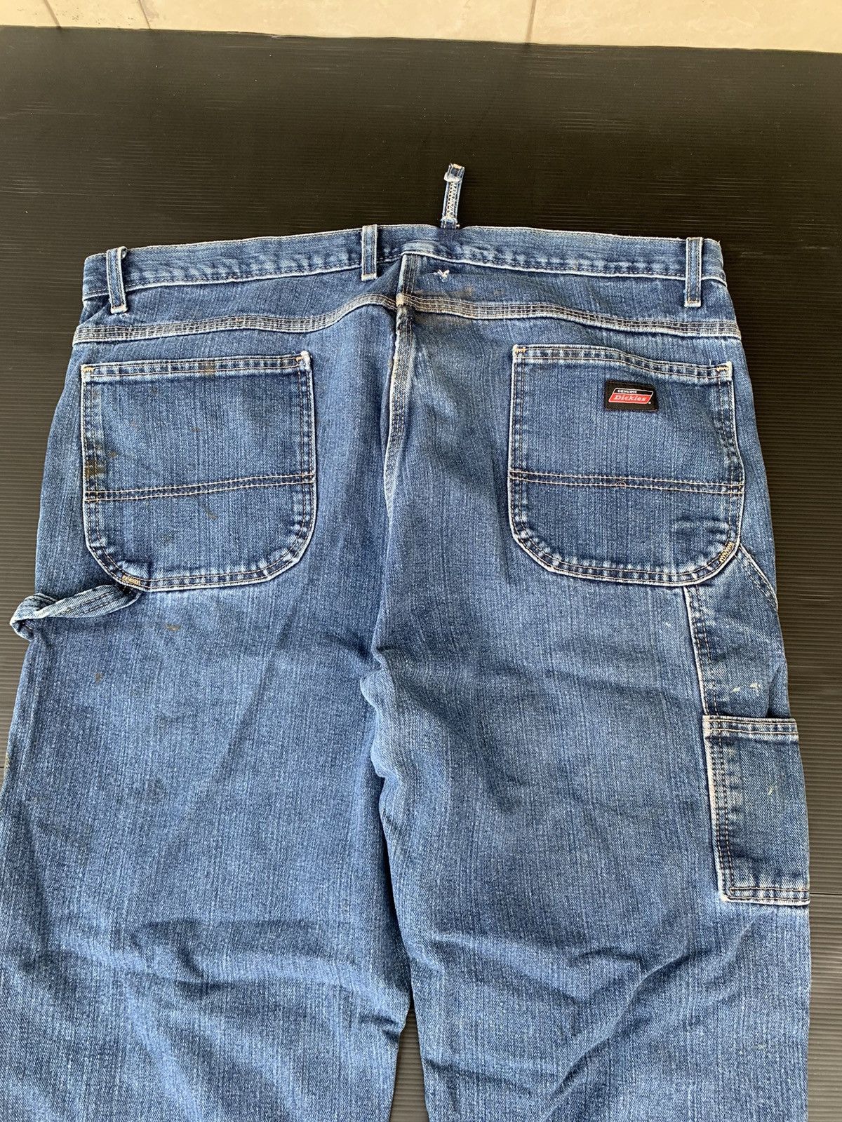 Dickies Dickies Thrashed Distressed Carpenter Baggy Jeans Pant Size US 40 / EU 56 - 4 Thumbnail