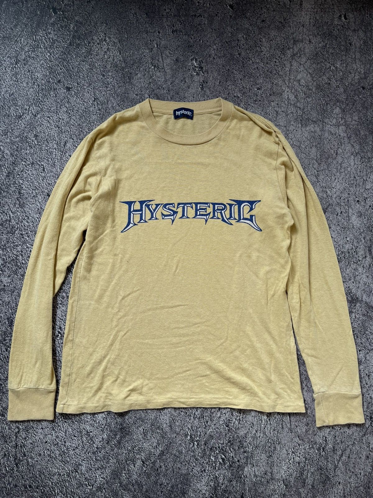 VINTAGE HYSTERIC GLAMOUR FONT MEGADETH LONGSLEEVE