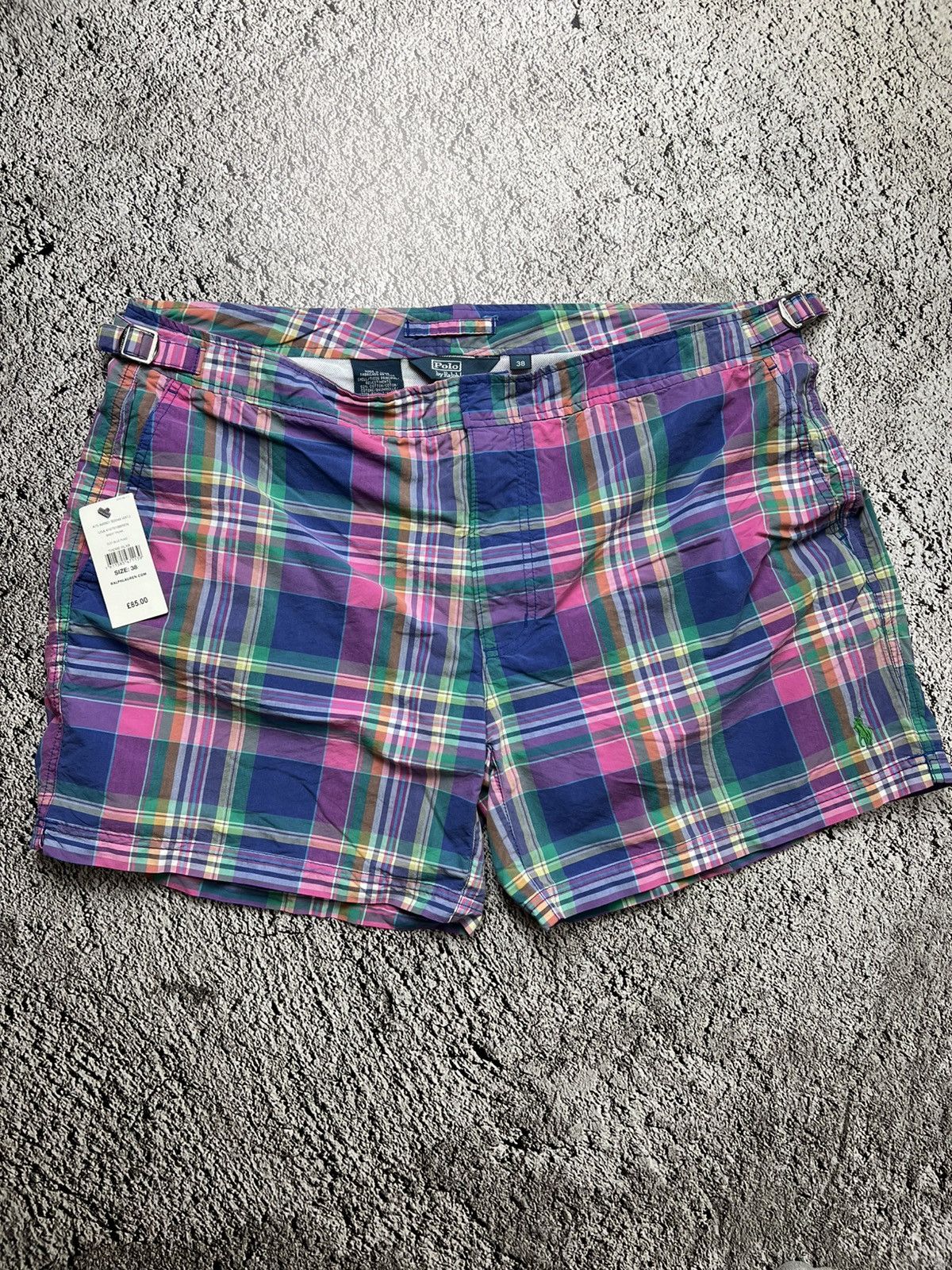 Polo Ralph Lauren NEW WITH TAGS Polo Ralph Lauren bermuda swim trunk shorts Size US 38 / EU 54 - 1 Thumbnail
