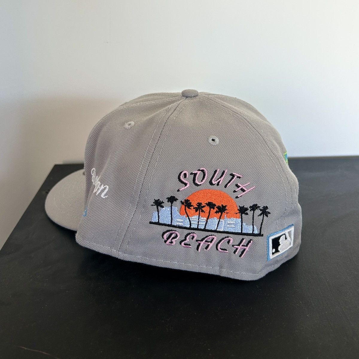 New Era *7 3/4* 1-of-1 NEW ERA Florida Miami Marlin Exclusive Fitted Size ONE SIZE - 10 Thumbnail