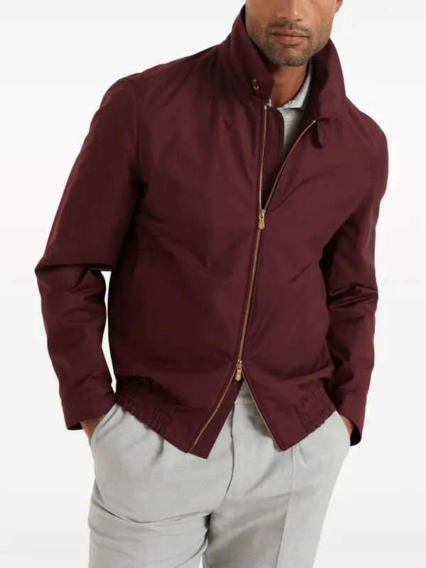 Brunello Cucinelli Jacket Water Resistant in Red Size US XL / EU 56 / 4 - 3 Thumbnail