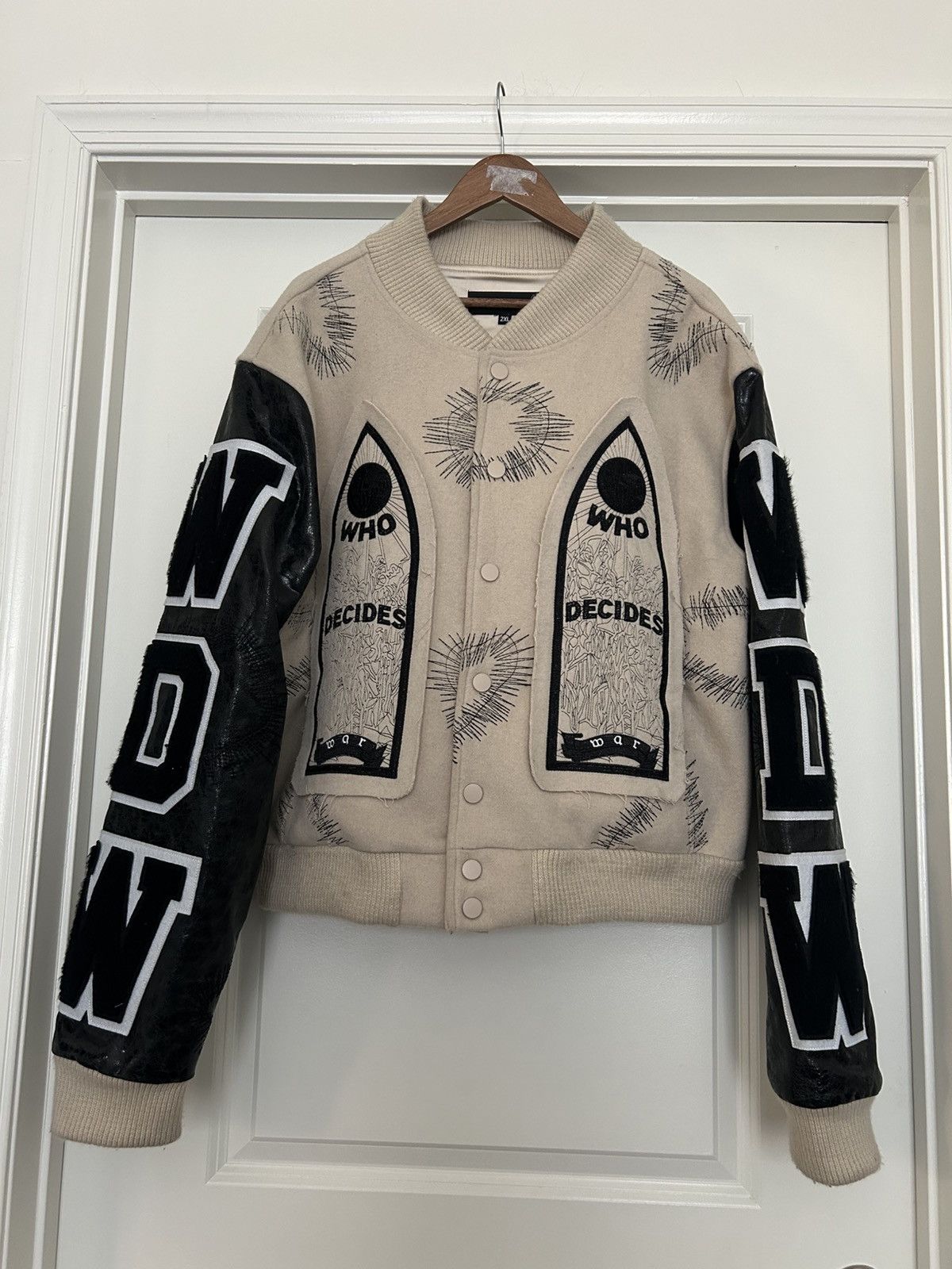 Who Decides War Who decides war varsity namesake jacket bomber Size US XXL / EU 58 / 5 - 1 Thumbnail