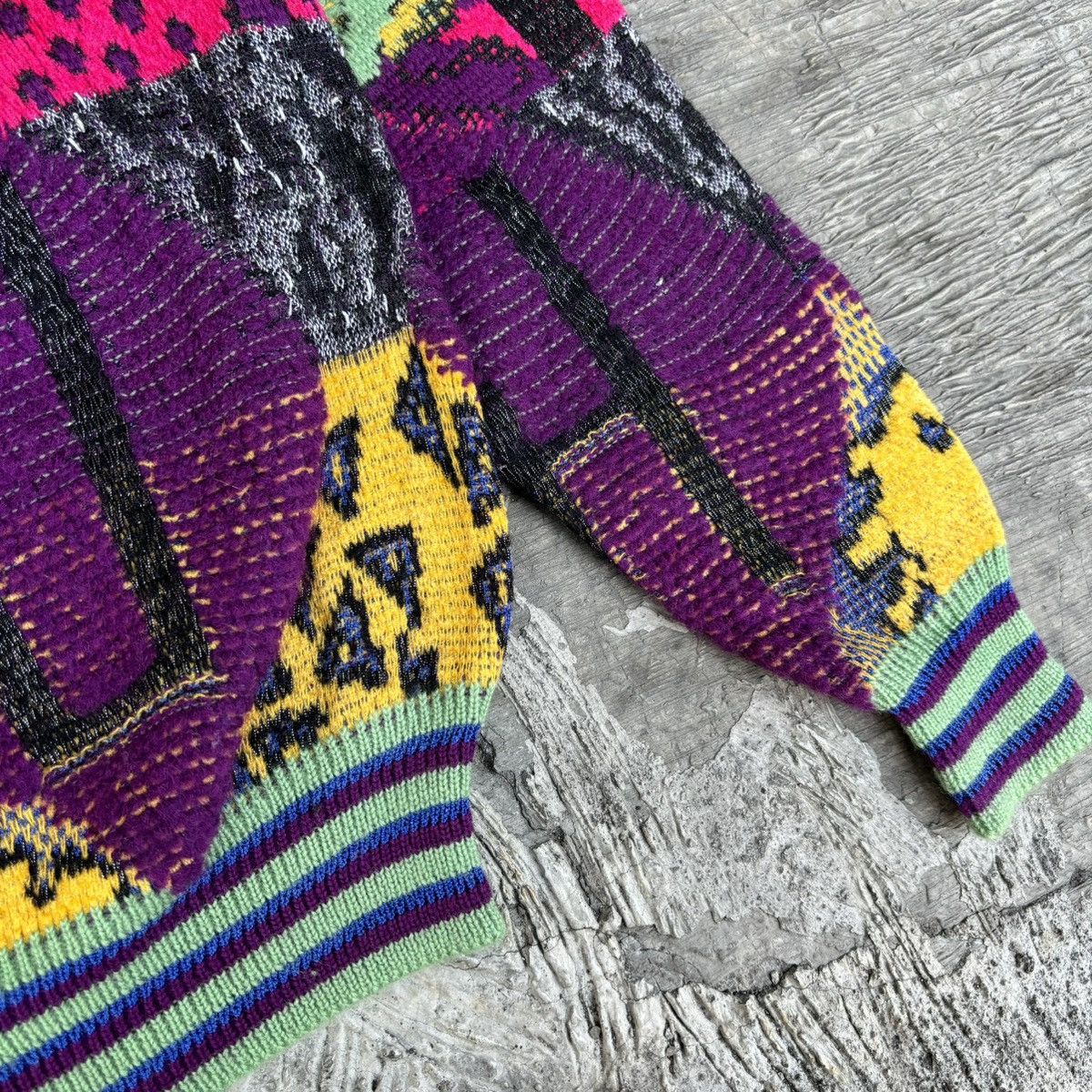 Coogi × Designer Coogi style Pashu Shin Hosokawa knitwear 3D Art Size US L / EU 52-54 / 3 - 5 Thumbnail