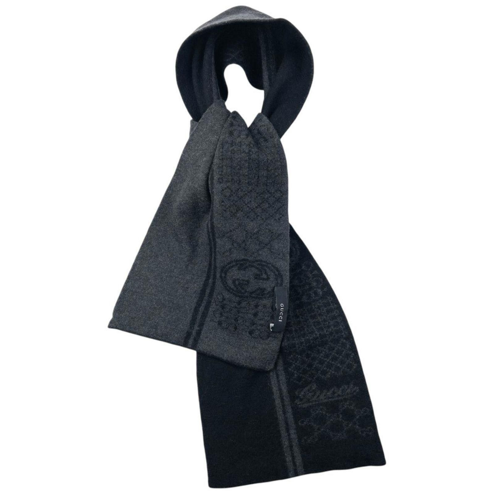 Gucci Vintage 2000s Gucci Wool Scarf Size ONE SIZE - 5 Thumbnail