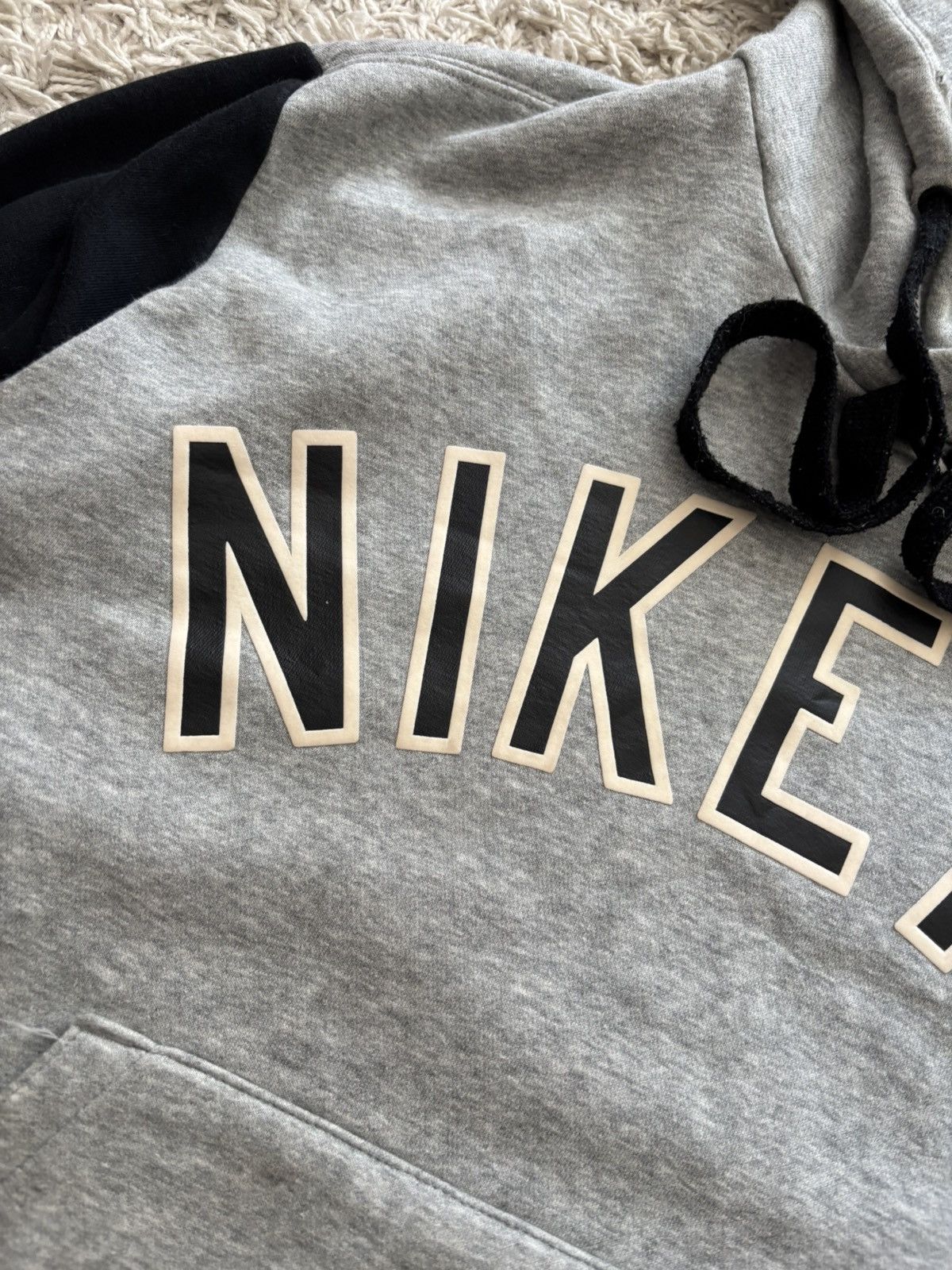 Nike × Vintage 🧟Vintage Streetwear Hoodie Nike Big Logo Size US M / EU 48-50 / 2 - 9 Thumbnail
