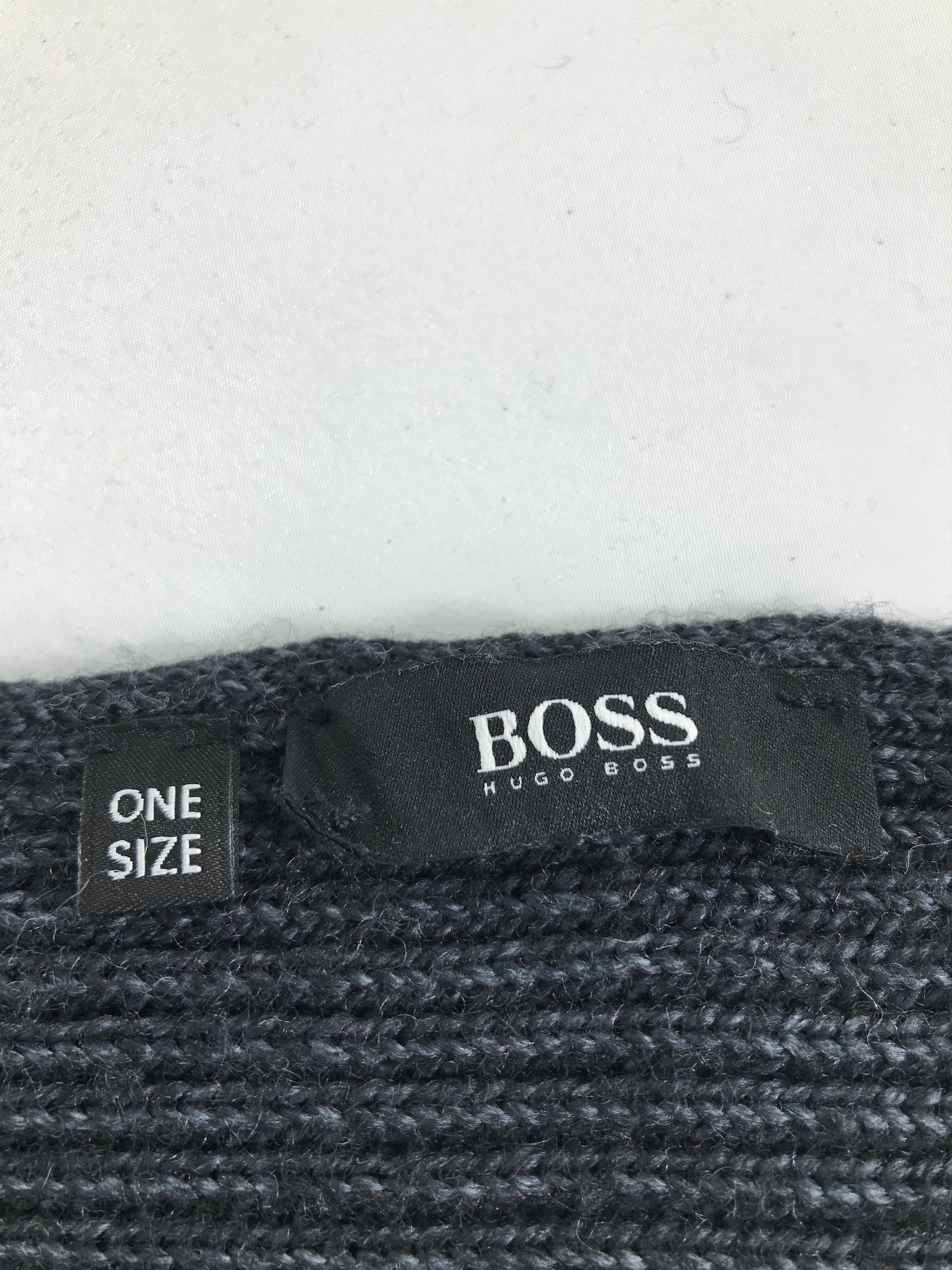 Hugo Boss Boss by Hugo Boss Wool Scarf Muffler V282 Size ONE SIZE - 5 Thumbnail